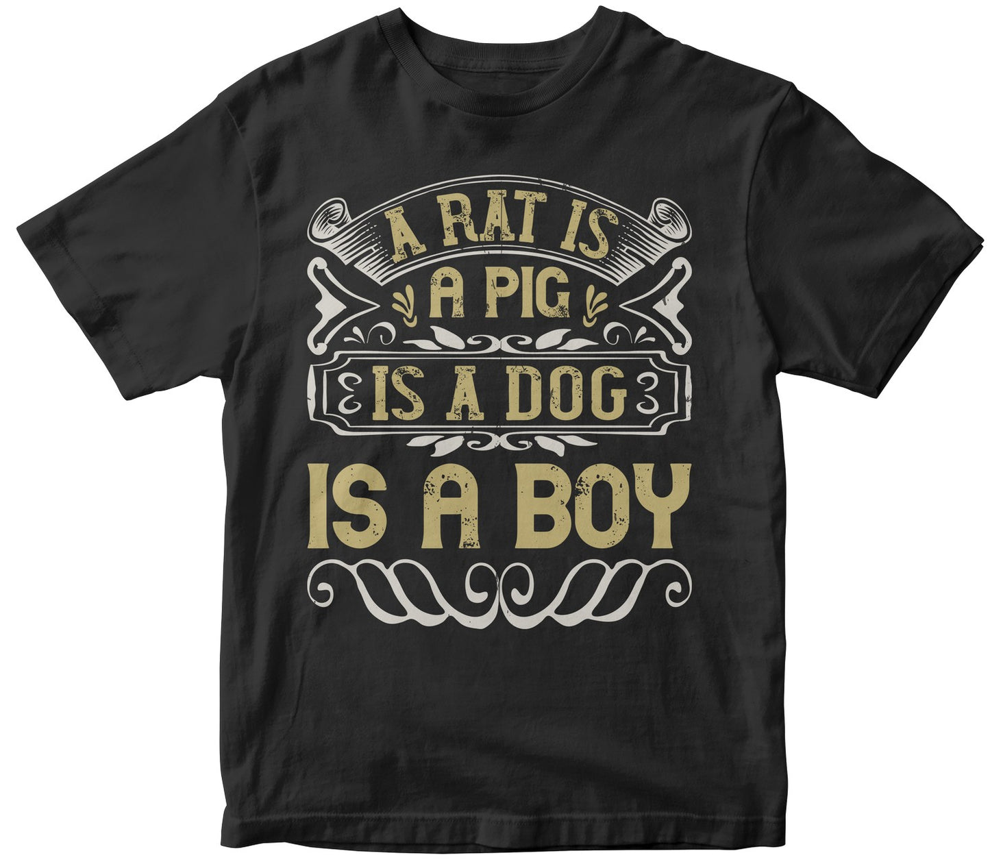 A Rat Is A Pig Is A Dog Is A Boy