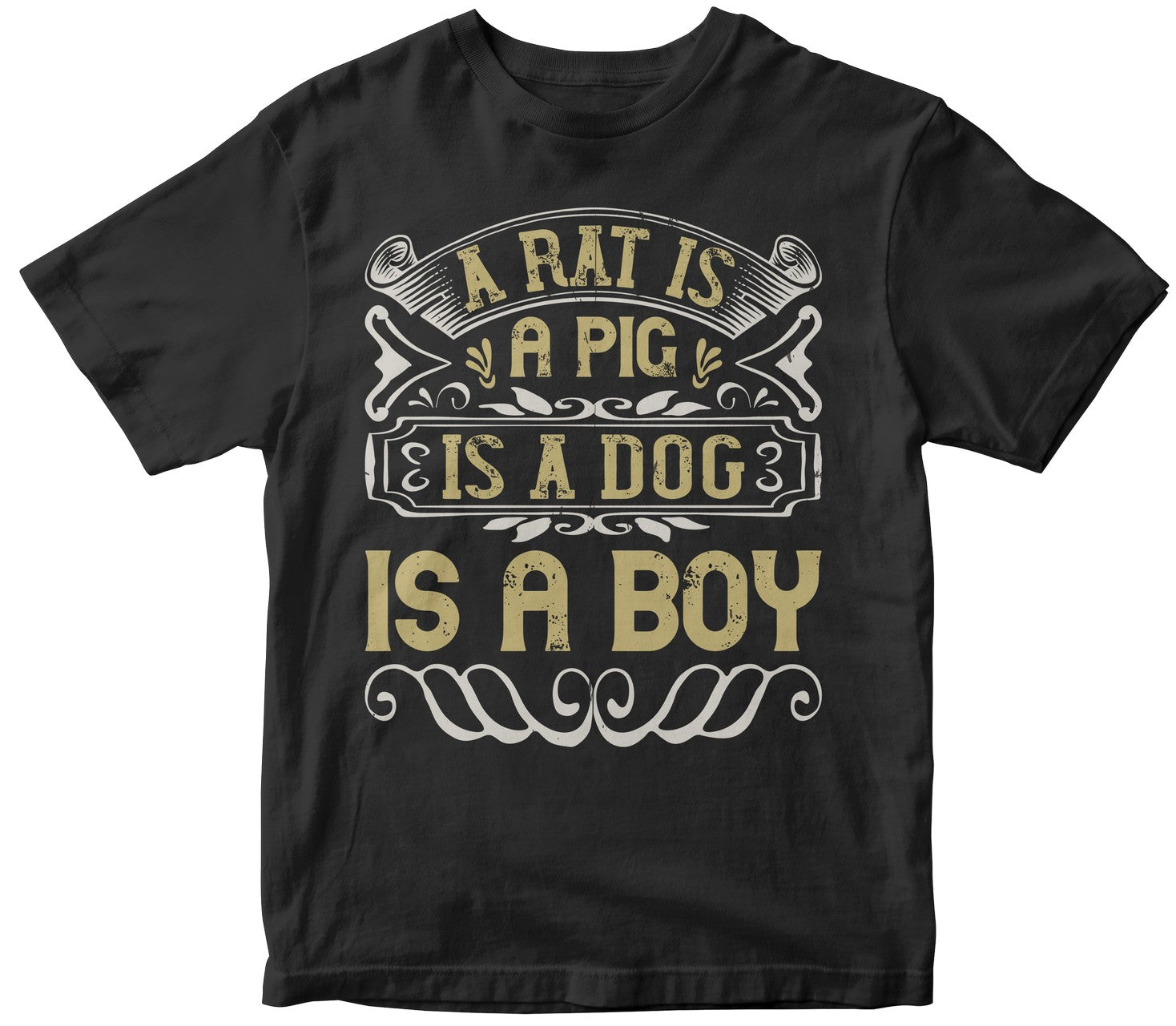 A Rat Is A Pig Is A Dog Is A Boy