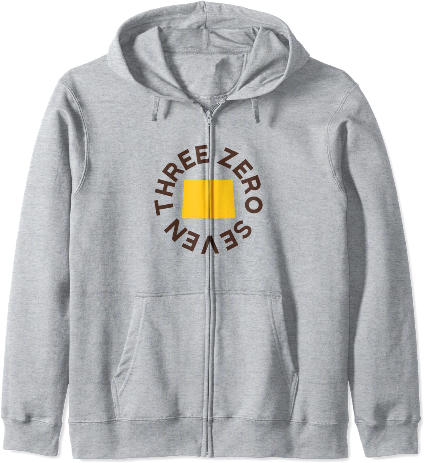 Vintage 307 Three Zero Seven Wyoming Outline WY Hoodie