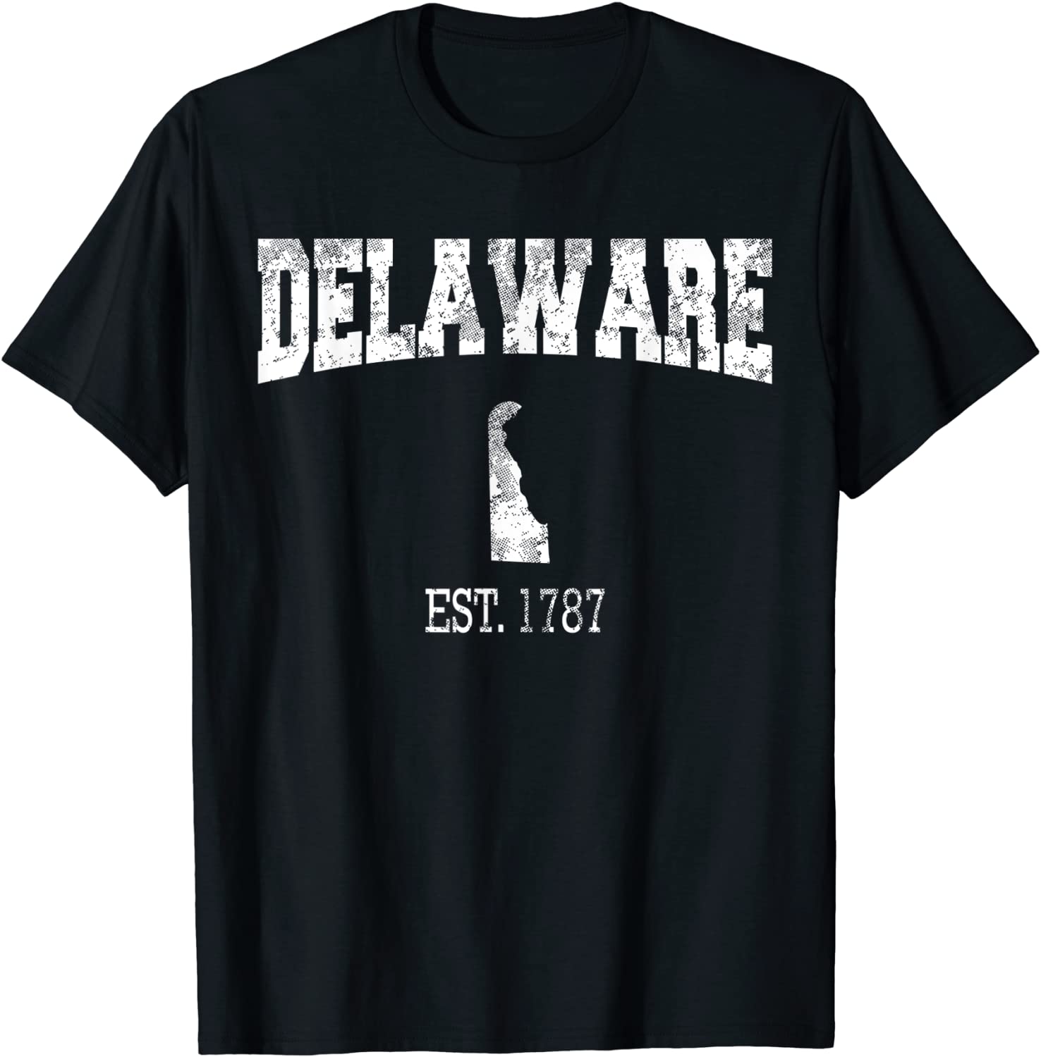 Delaware T-Shirt Vintage Sports Design DE T-Shirt