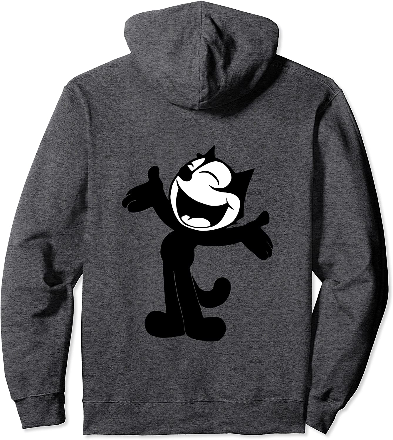 Felix Cartoon Laughing Cat Cute Pullover Hoodie