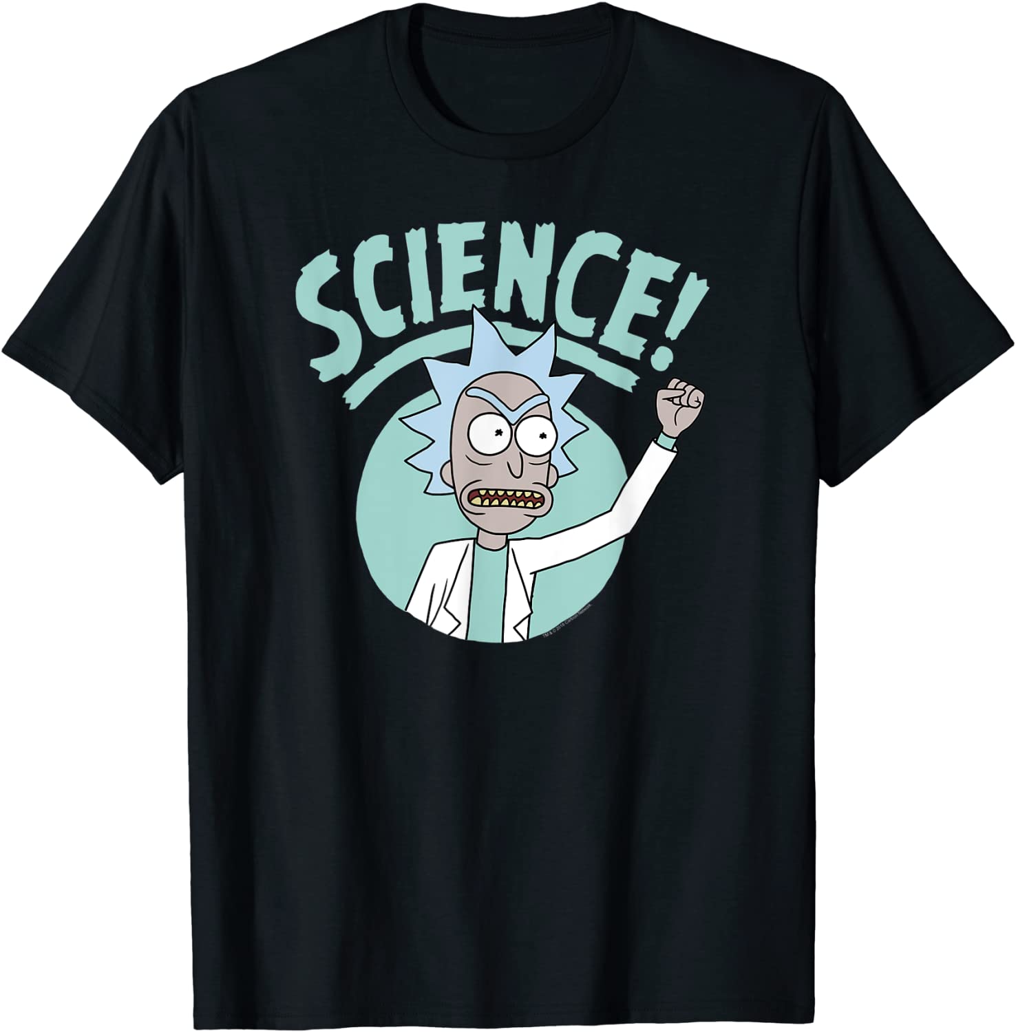 Rick and Morty Science Fist Punch T-Shirt