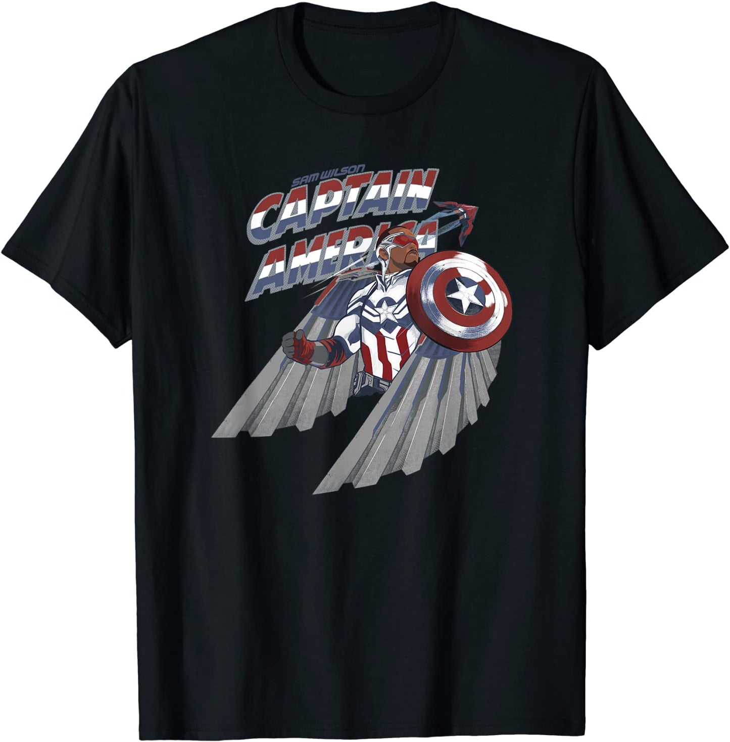Marvel Falcon Winter Soldier Captain America Sam Wilson V3 T-Shirt