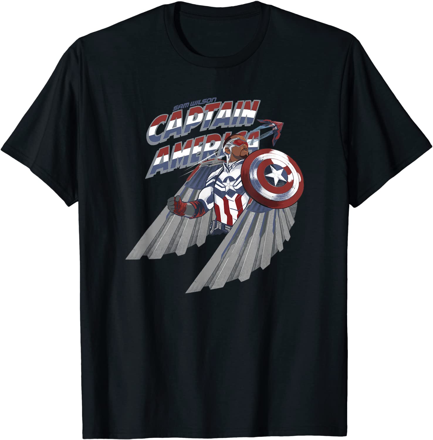 Marvel Falcon Winter Soldier Captain America Sam Wilson V3 T-Shirt