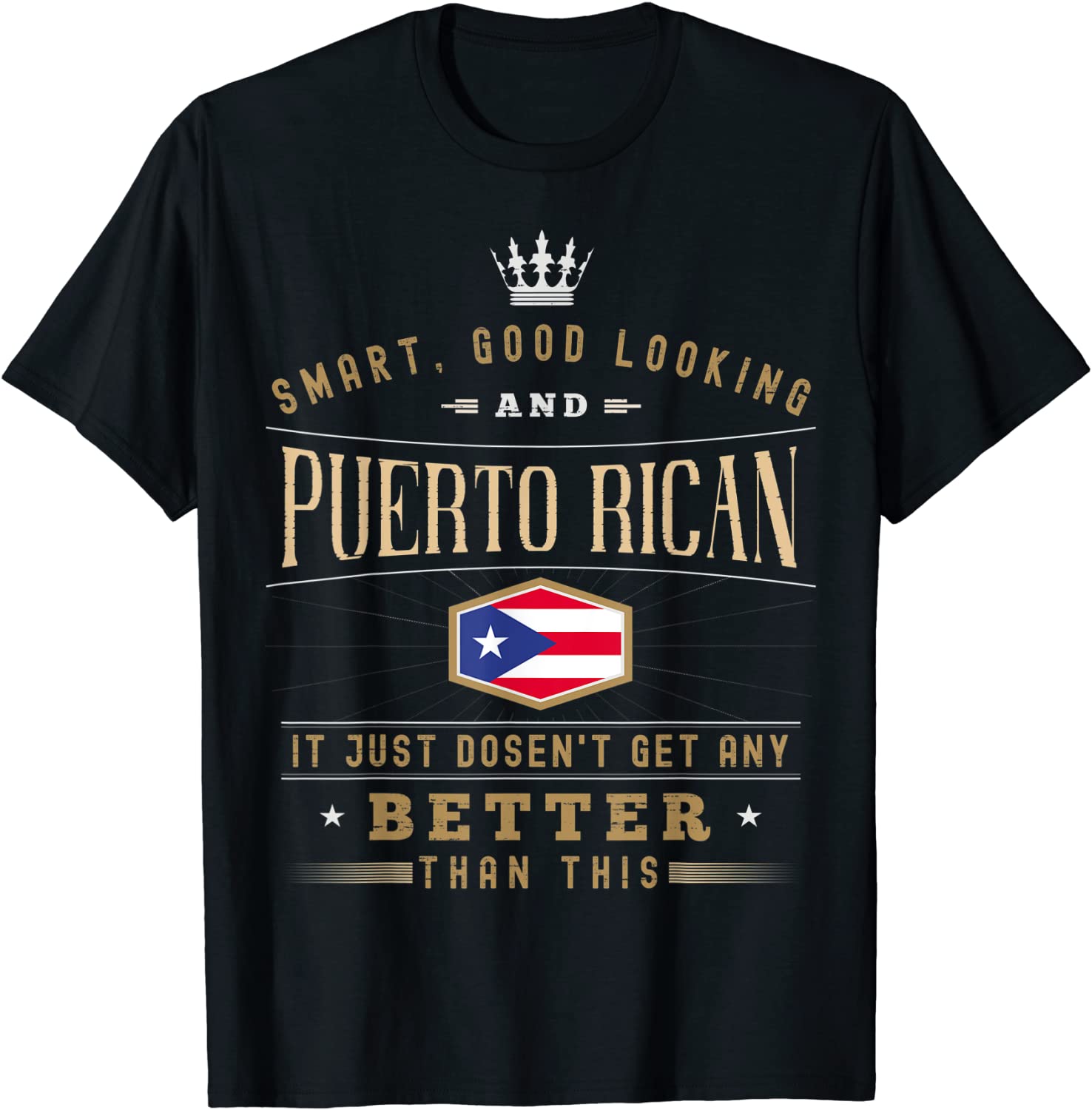 Puerto Rican Shirt Gift Funny National Proud T-Shirt