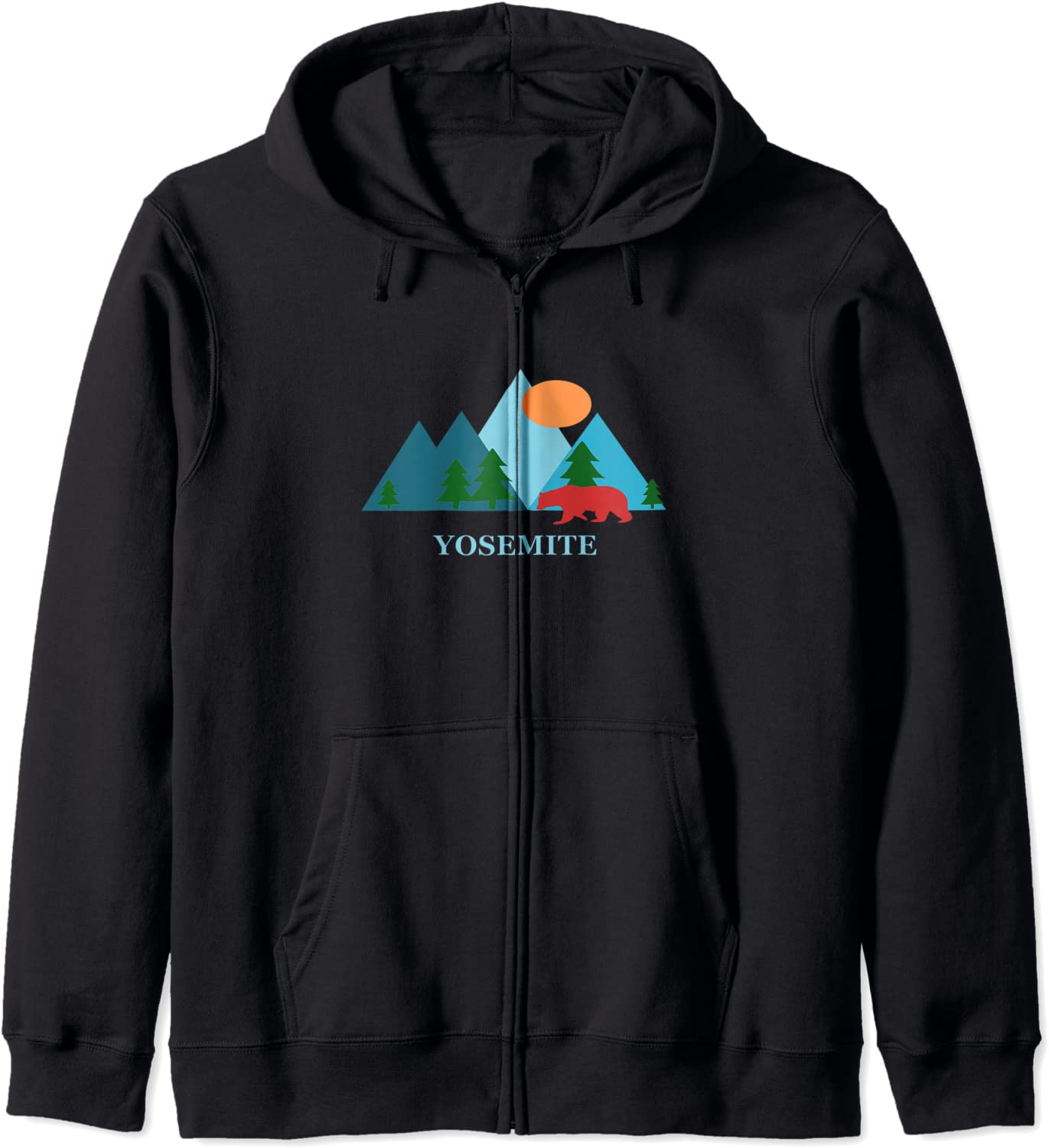 Yosemite National Park Nature Vacation Souvenir Hoodie