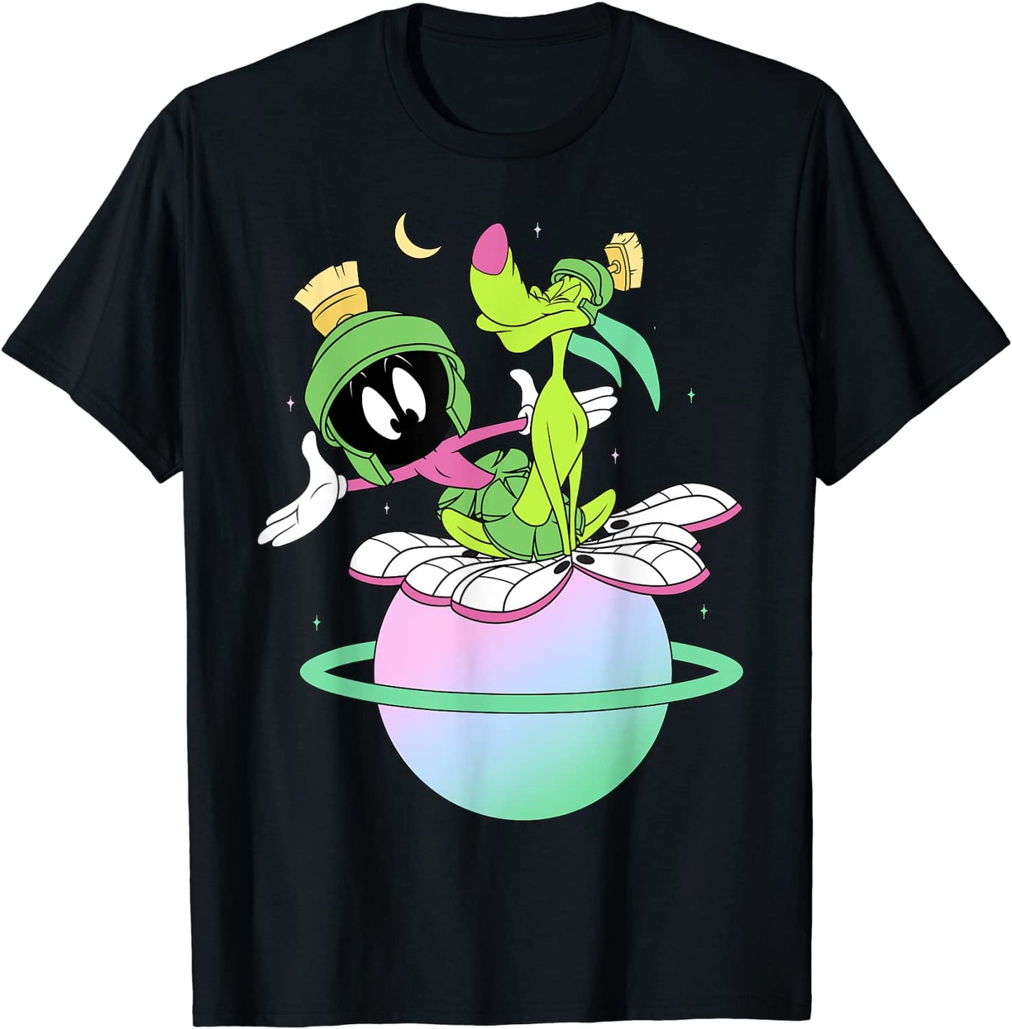 Looney Tunes Marvin The Martian K-9 Planet T-Shirt