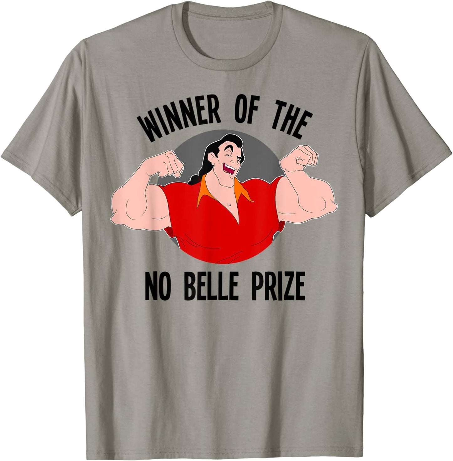 Mens Disney Beauty And The Beast Gaston Winner Graphic T-Shirt T-Shirt