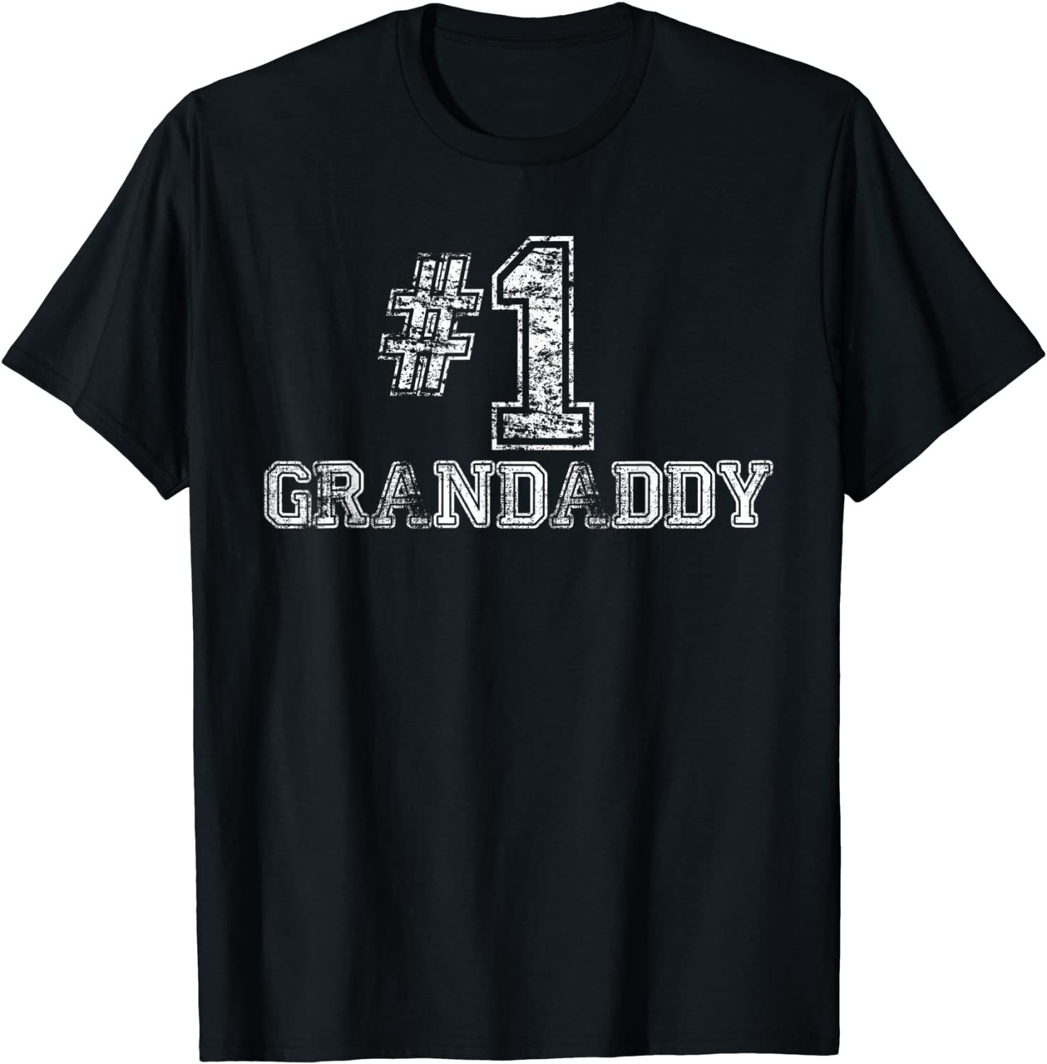 1 Grandaddy - Number One Sports Fathers Day Gift T-Shirt