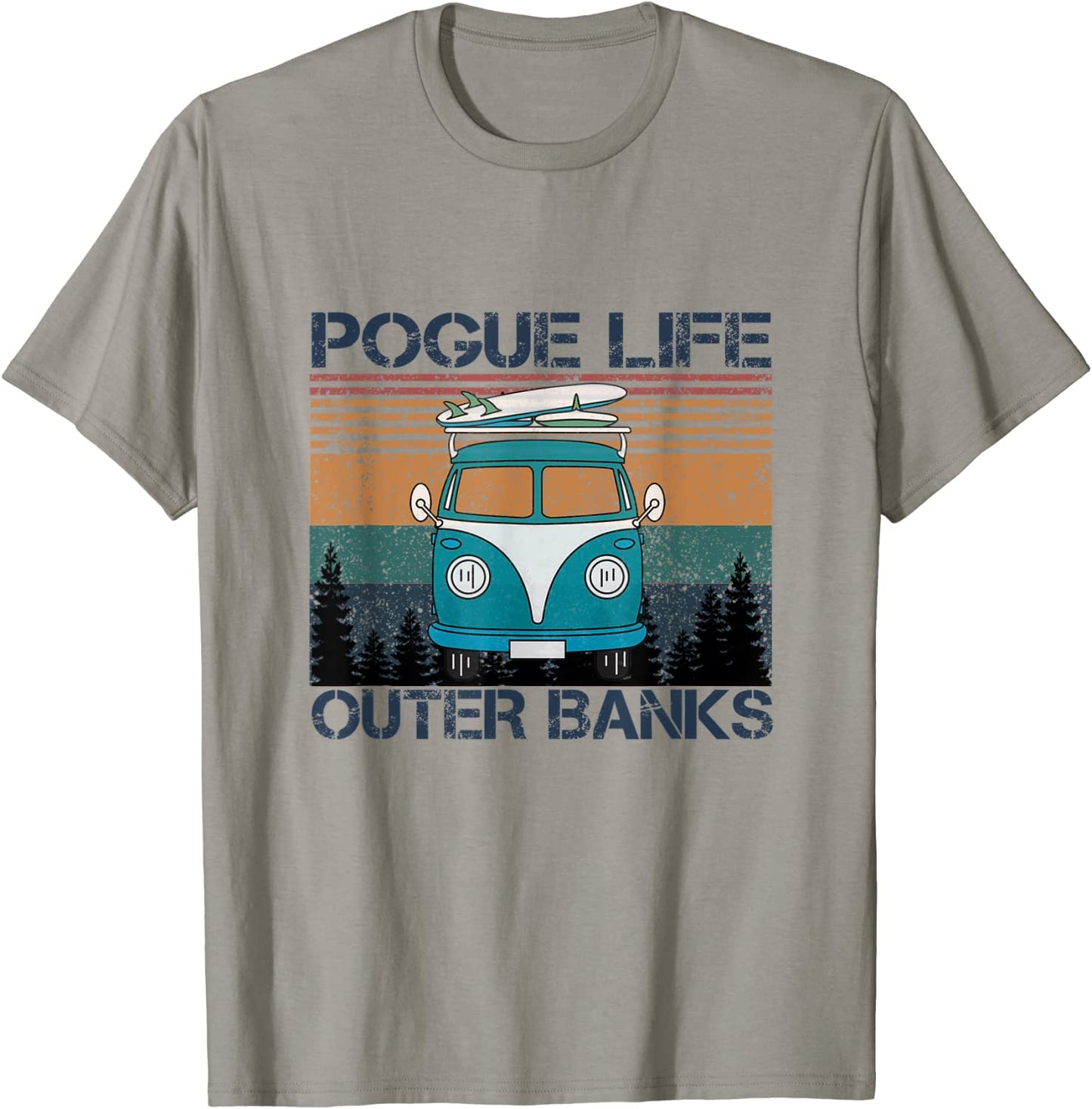 Pogue Life Outer Banks Retro Vintage T-Shirt