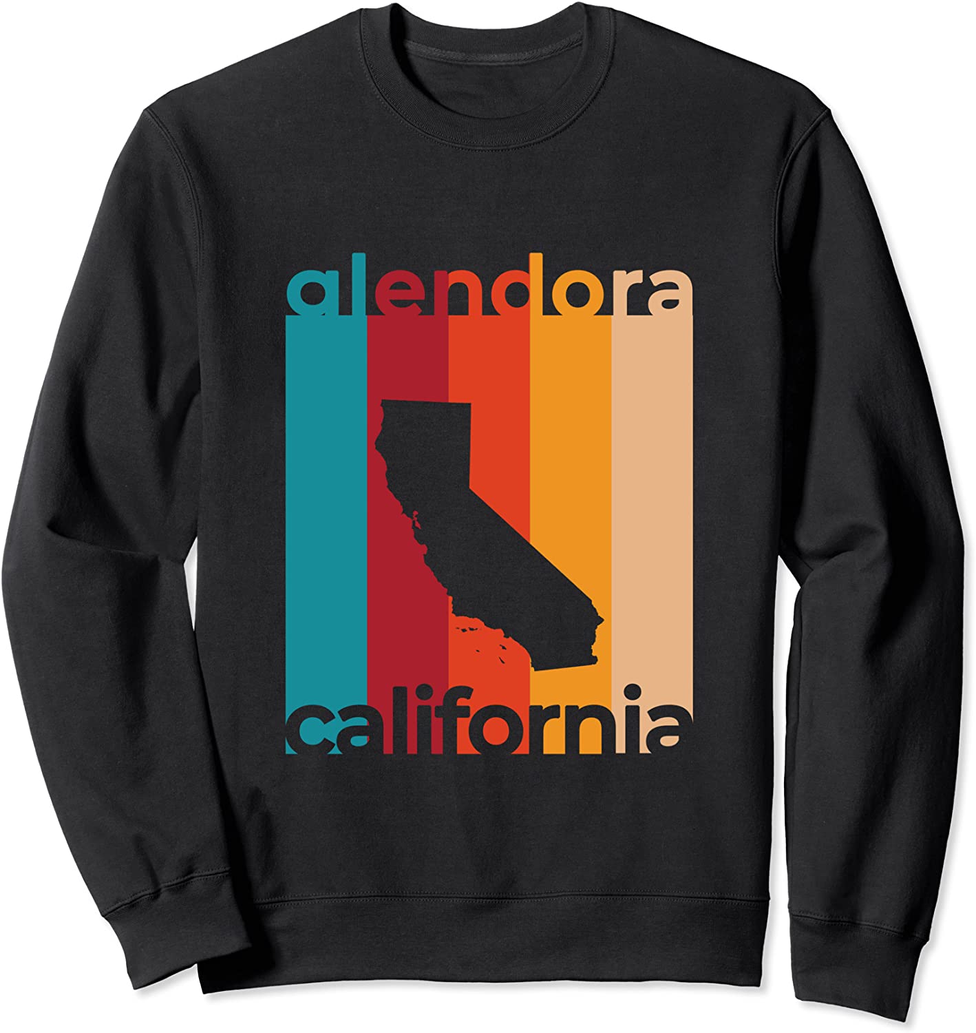 Glendora CA Souvenirs Retro California Sweatshirt
