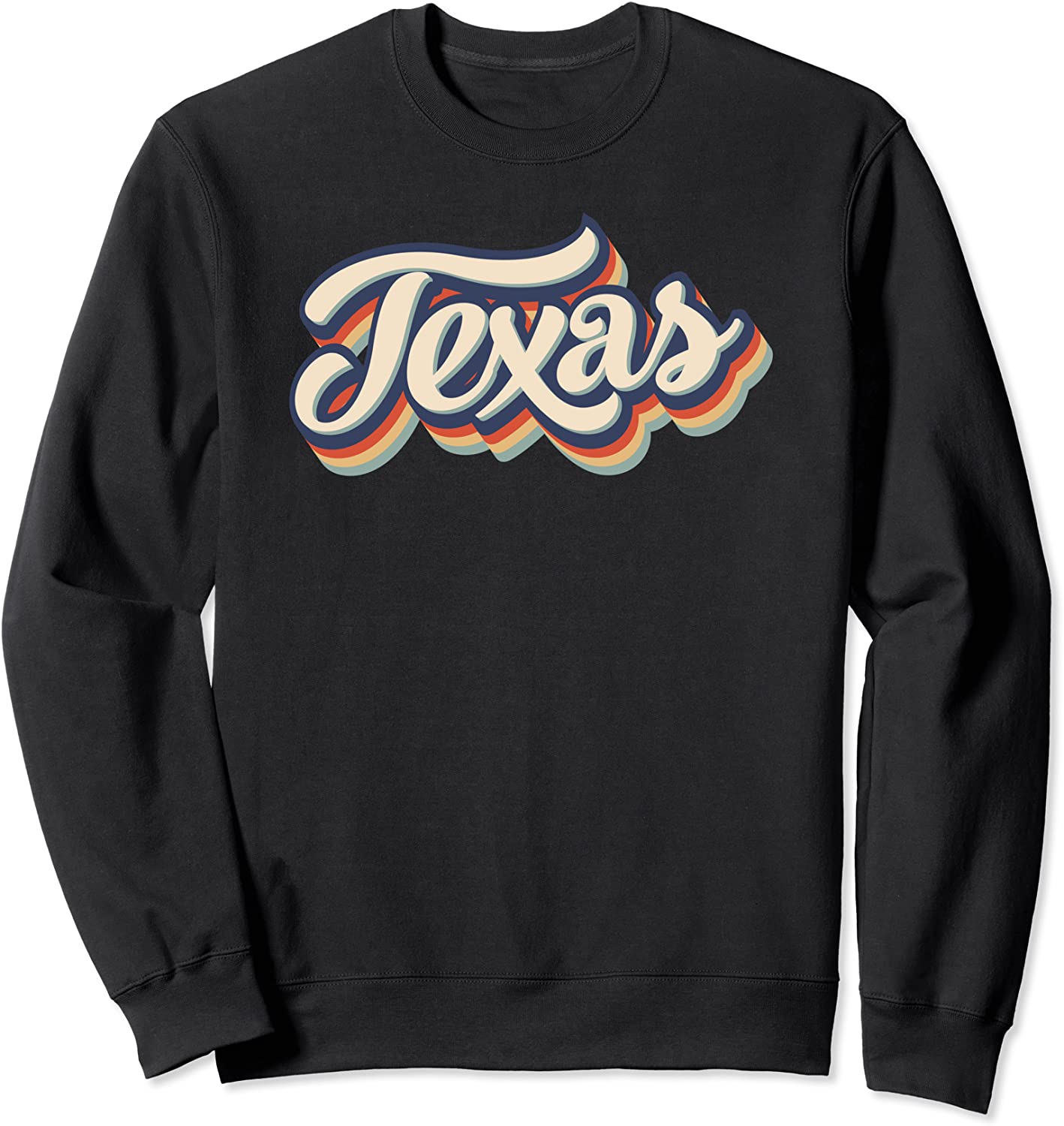 Texas 70s Retro Vintage Design Distressed Cute Sweatshirt