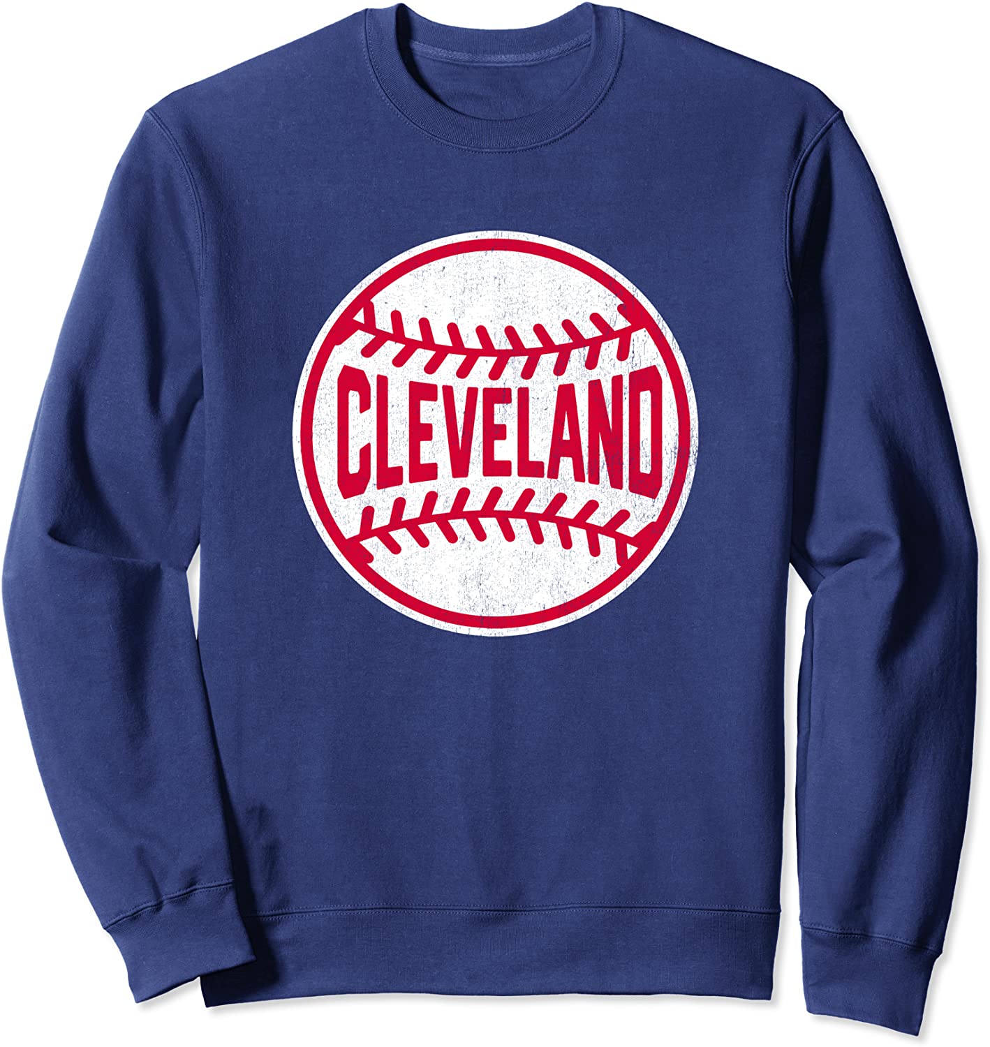 Vintage Cleveland Baseball Stitches Sweatshirt