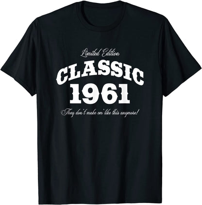 Gift for 60 Year Old Vintage Classic Car 1961 60th Birthday T-Shirt