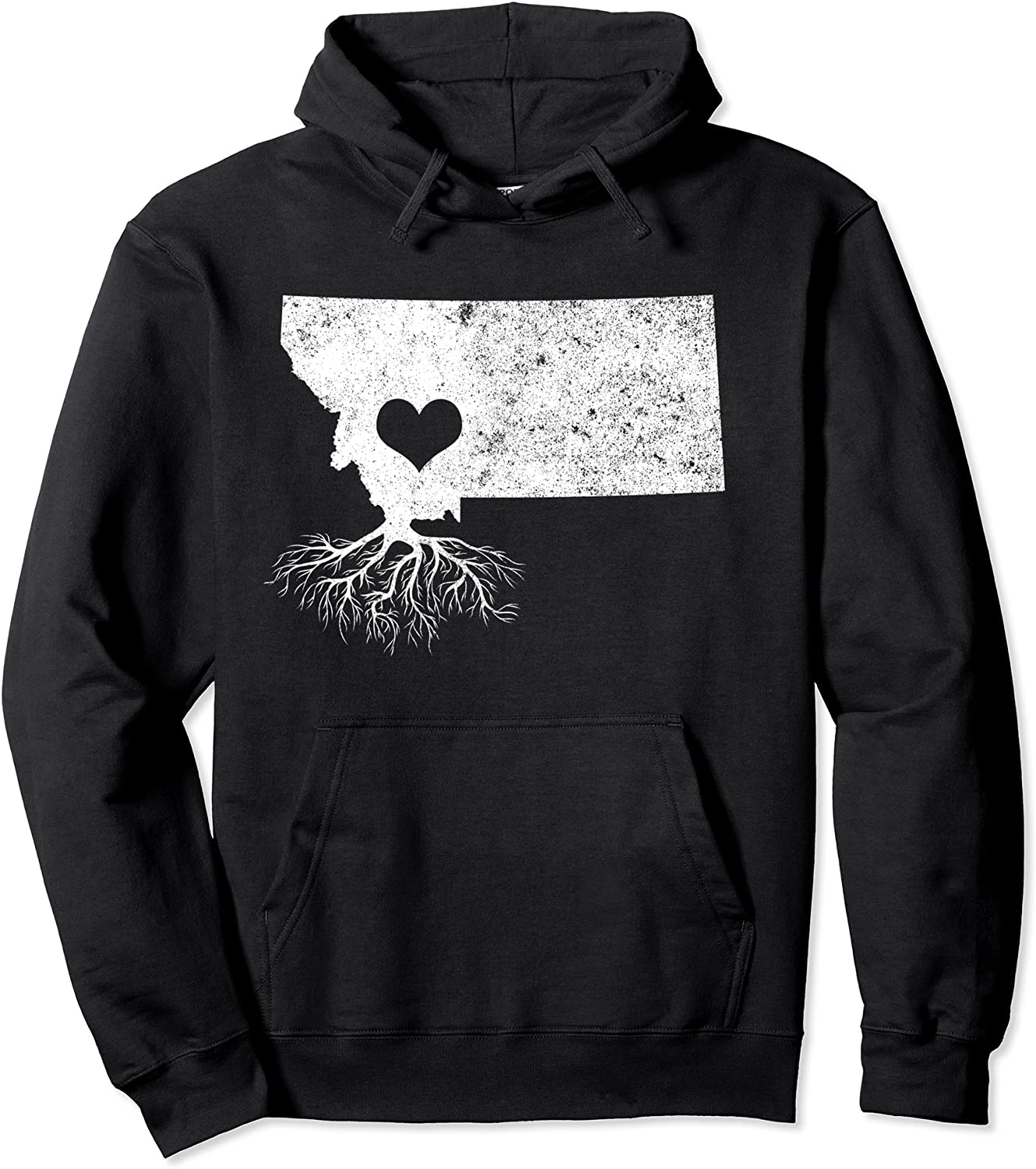 Montana Roots Hoodie I Love Montana Pullover