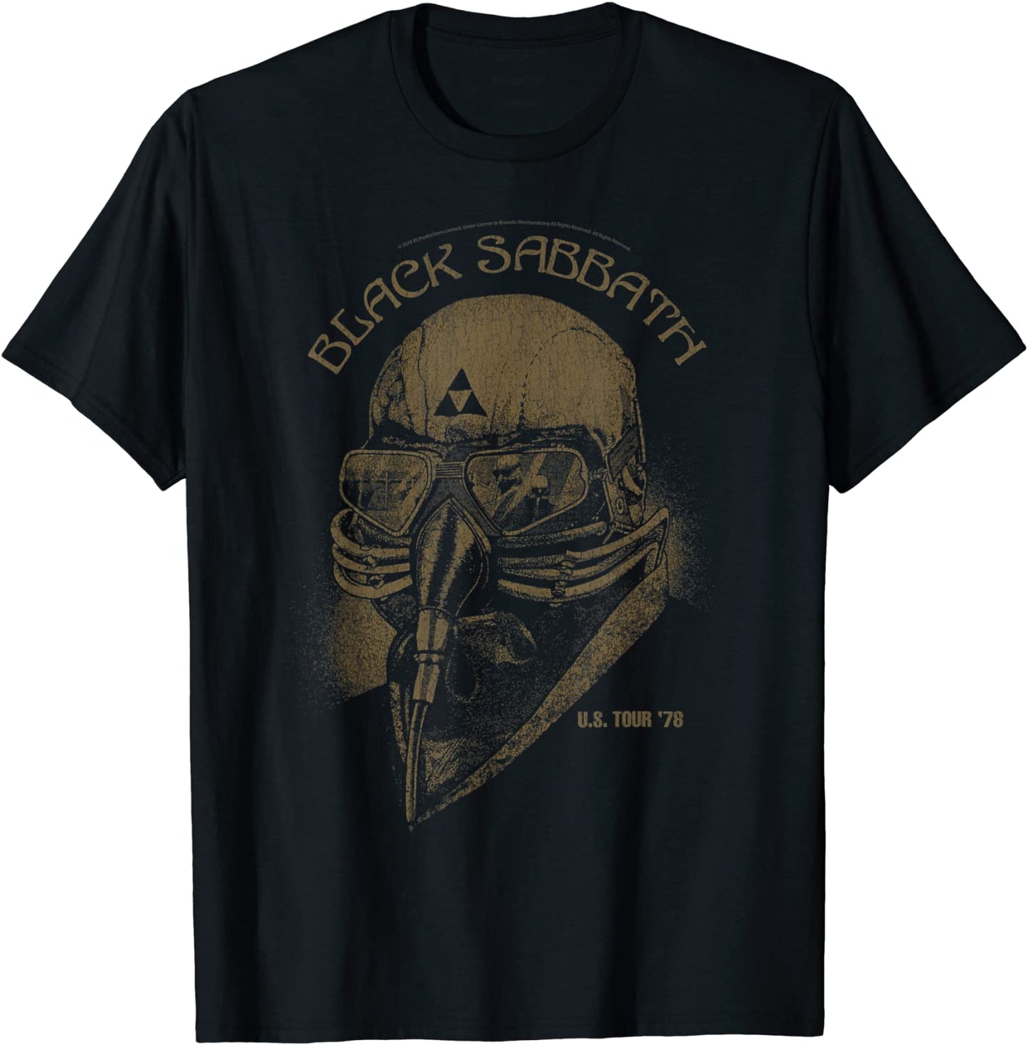 Black Sabbath Official US Tour 78 T-Shirt