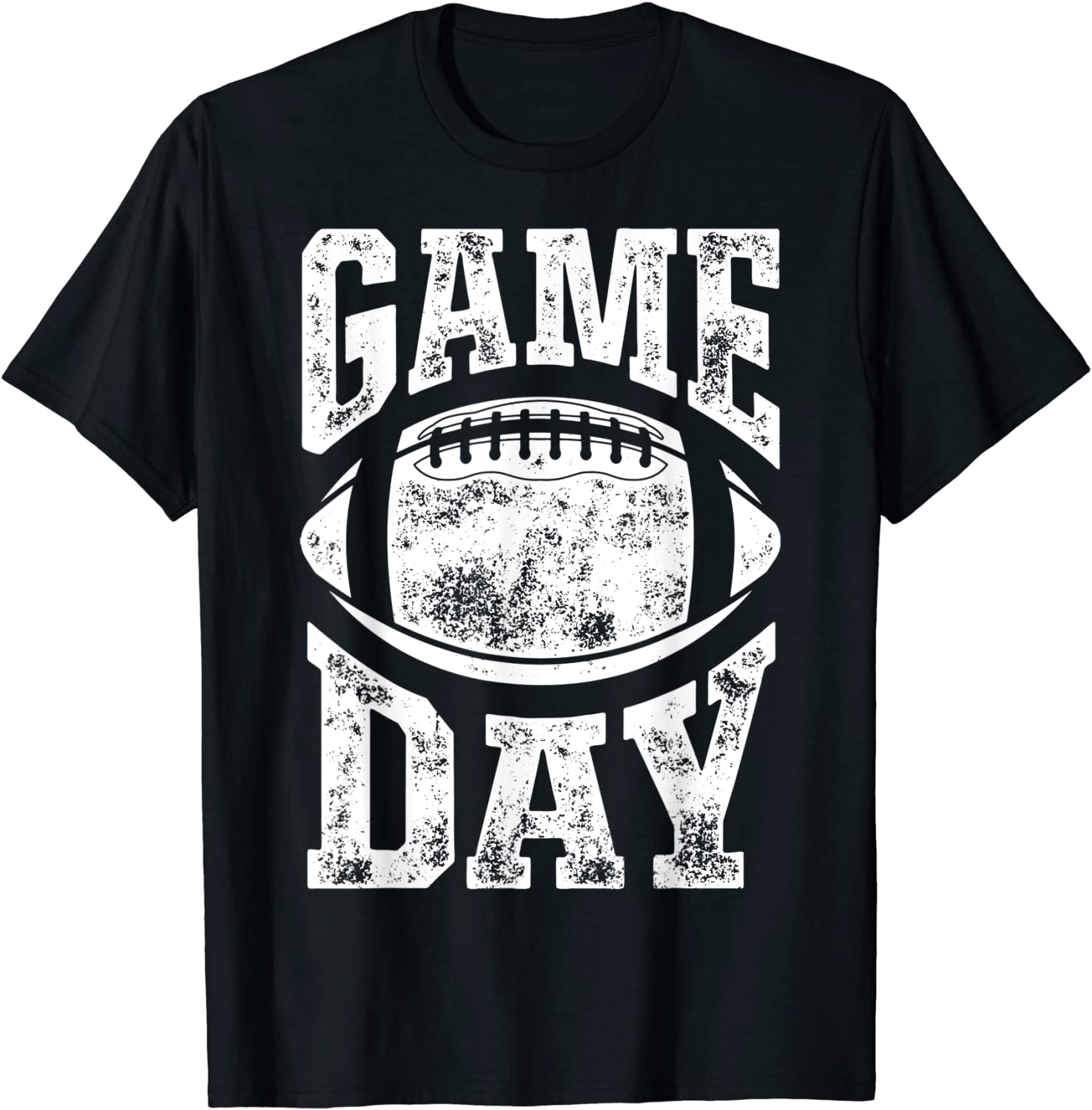 Football Game Day Funny Team Sports Gifts Men Women Vintage T-Shirt