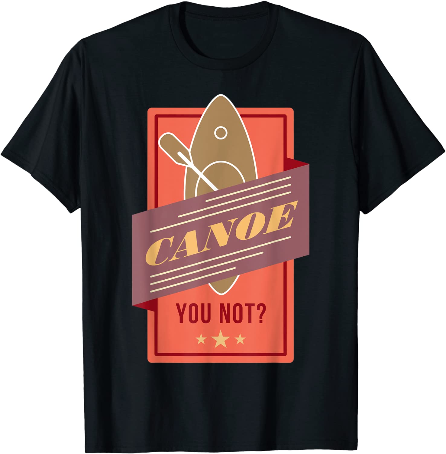 Canoe Water Sports - River Canoeing T-Shirt