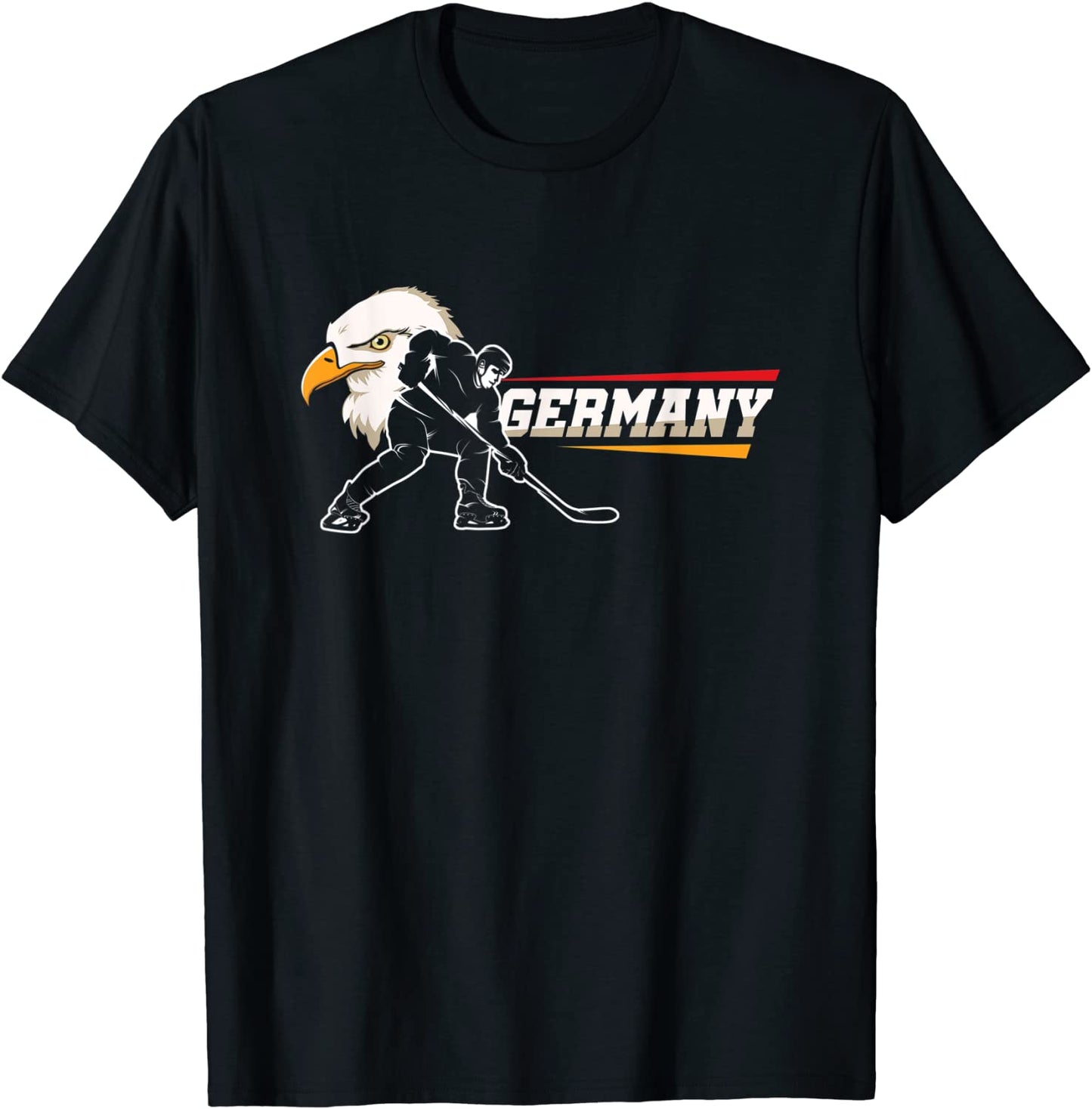 German Ice Hockey Player Game Sports Germany Team Sport Gift T-Shirt