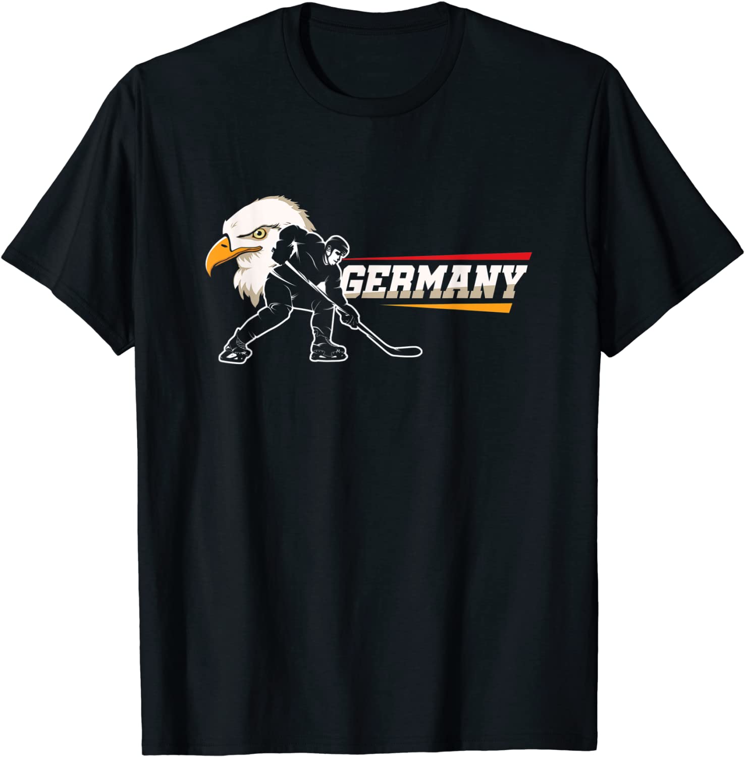 German Ice Hockey Player Game Sports Germany Team Sport Gift T-Shirt