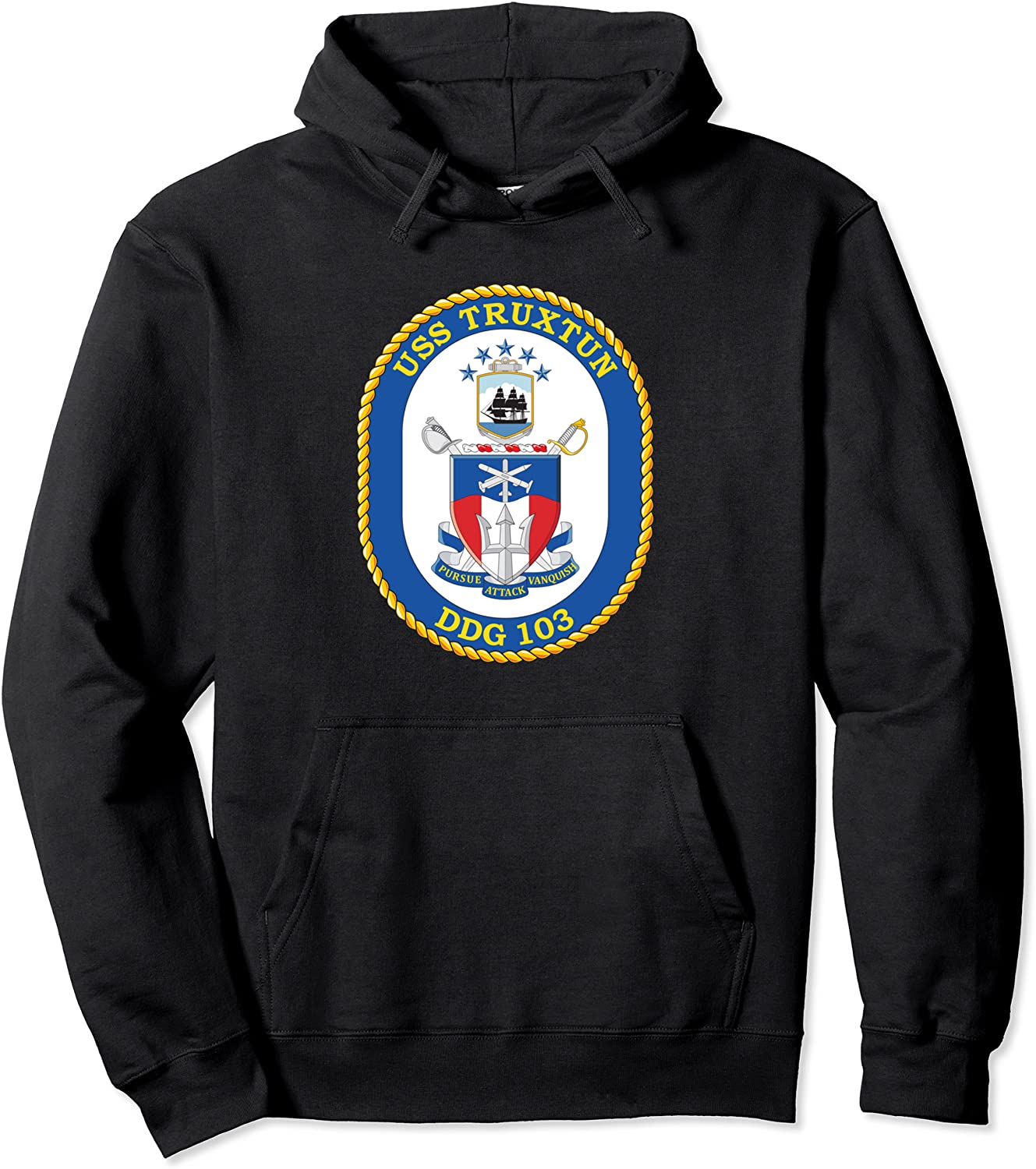 USS Truxtun DDG-103 Pullover Hoodie