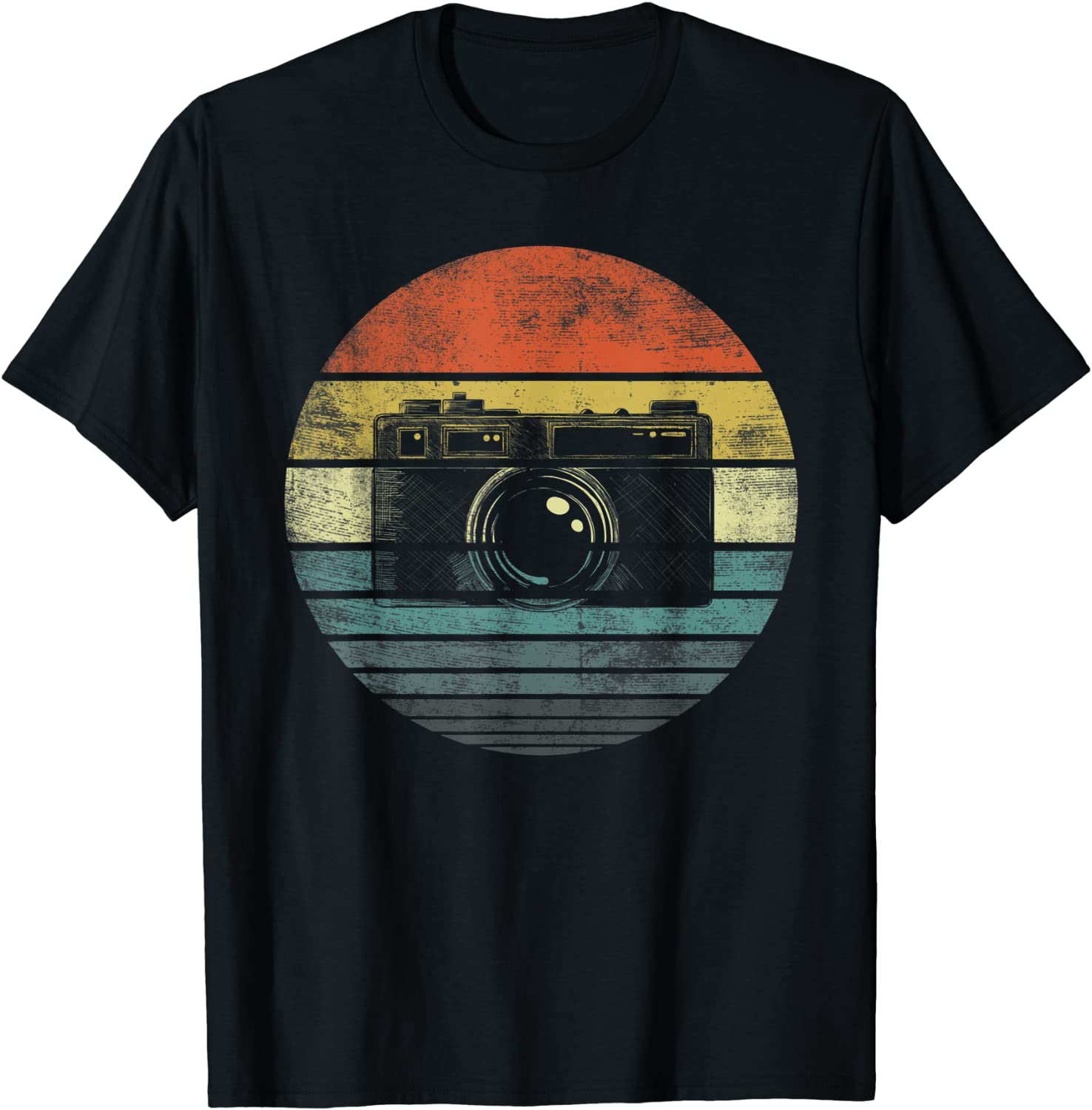 Retro Vintage Camera Photography Lover Photographer Gift T-Shirt