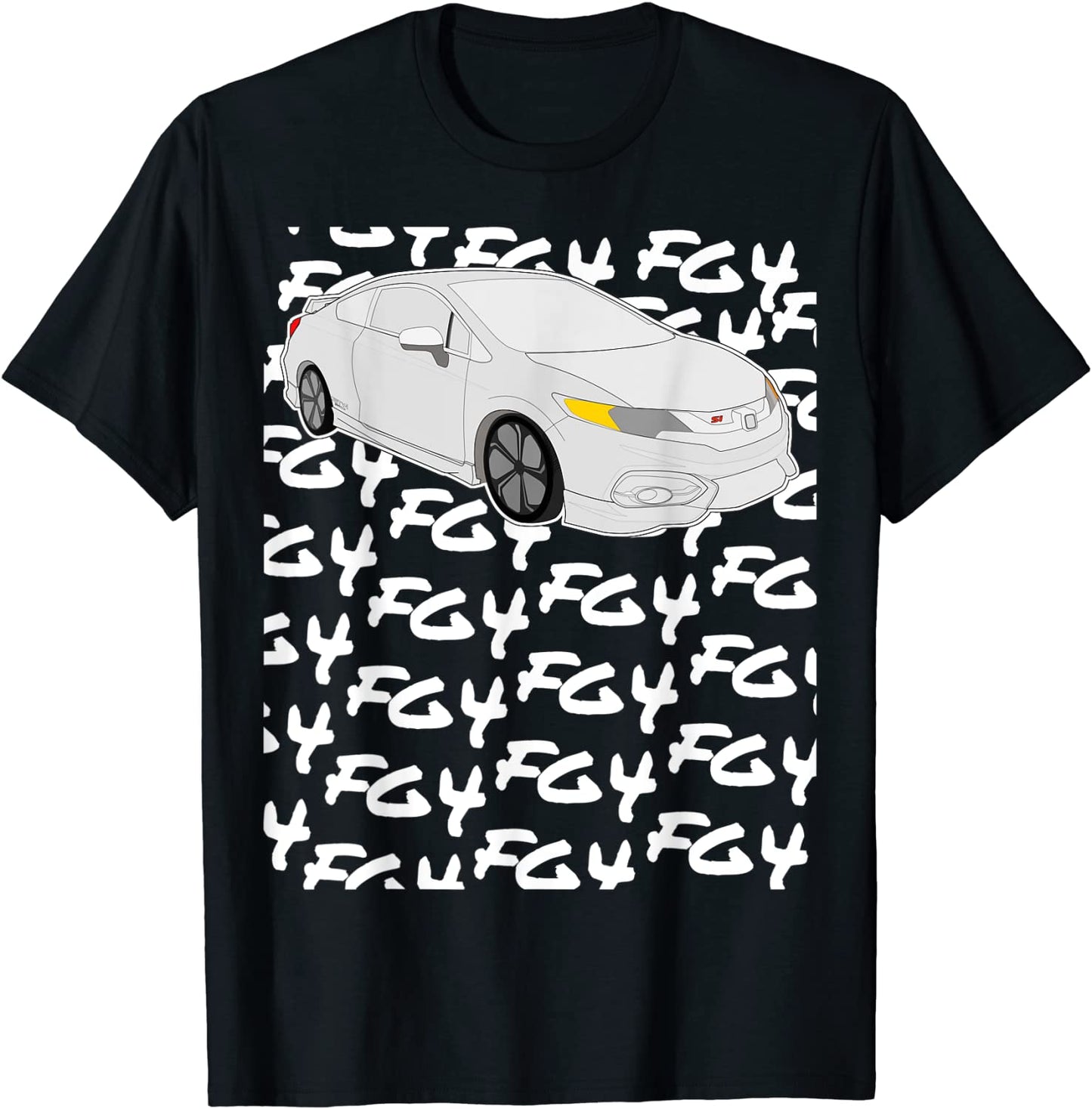 JDM Tuner Civic FG4 Si Sports Coupe - Cool Car Gifts T-Shirt