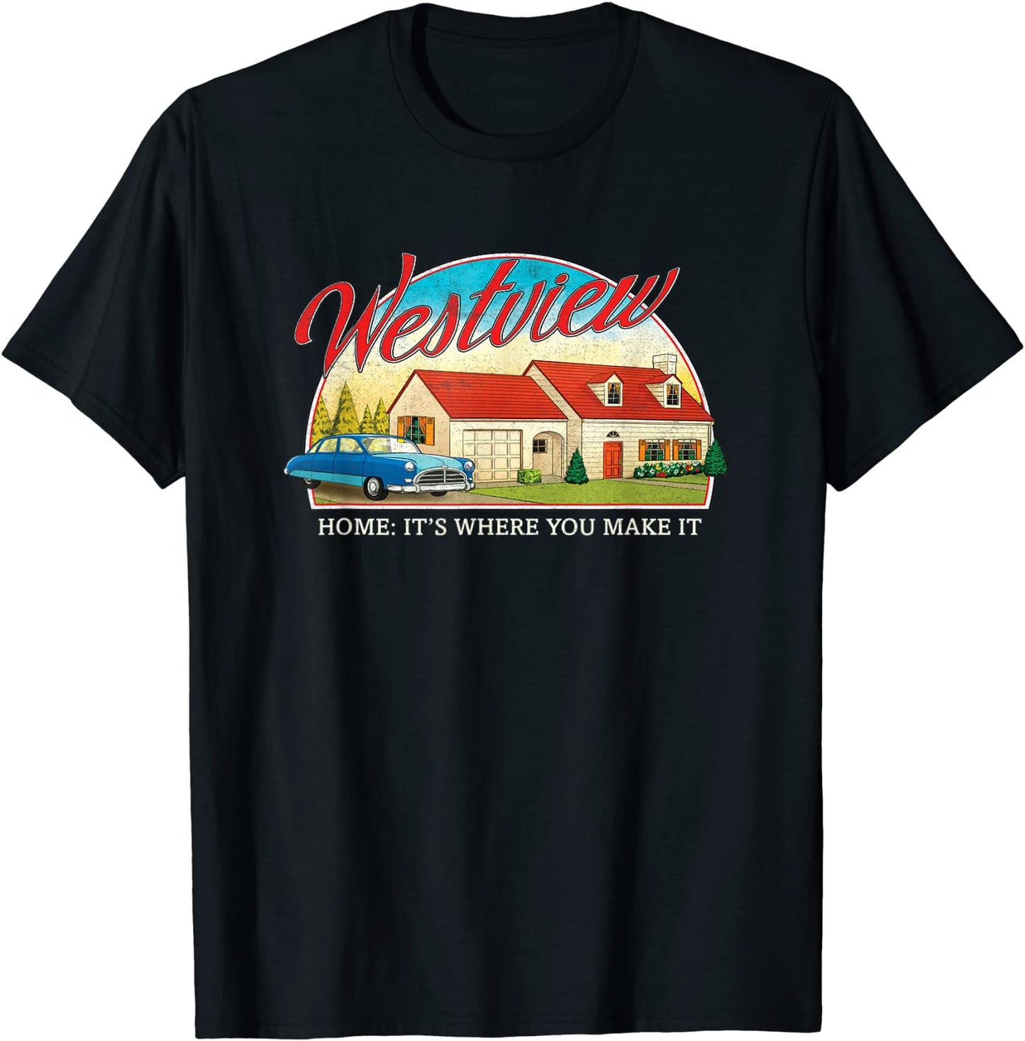 Marvel WandaVision Westview Retro T-Shirt