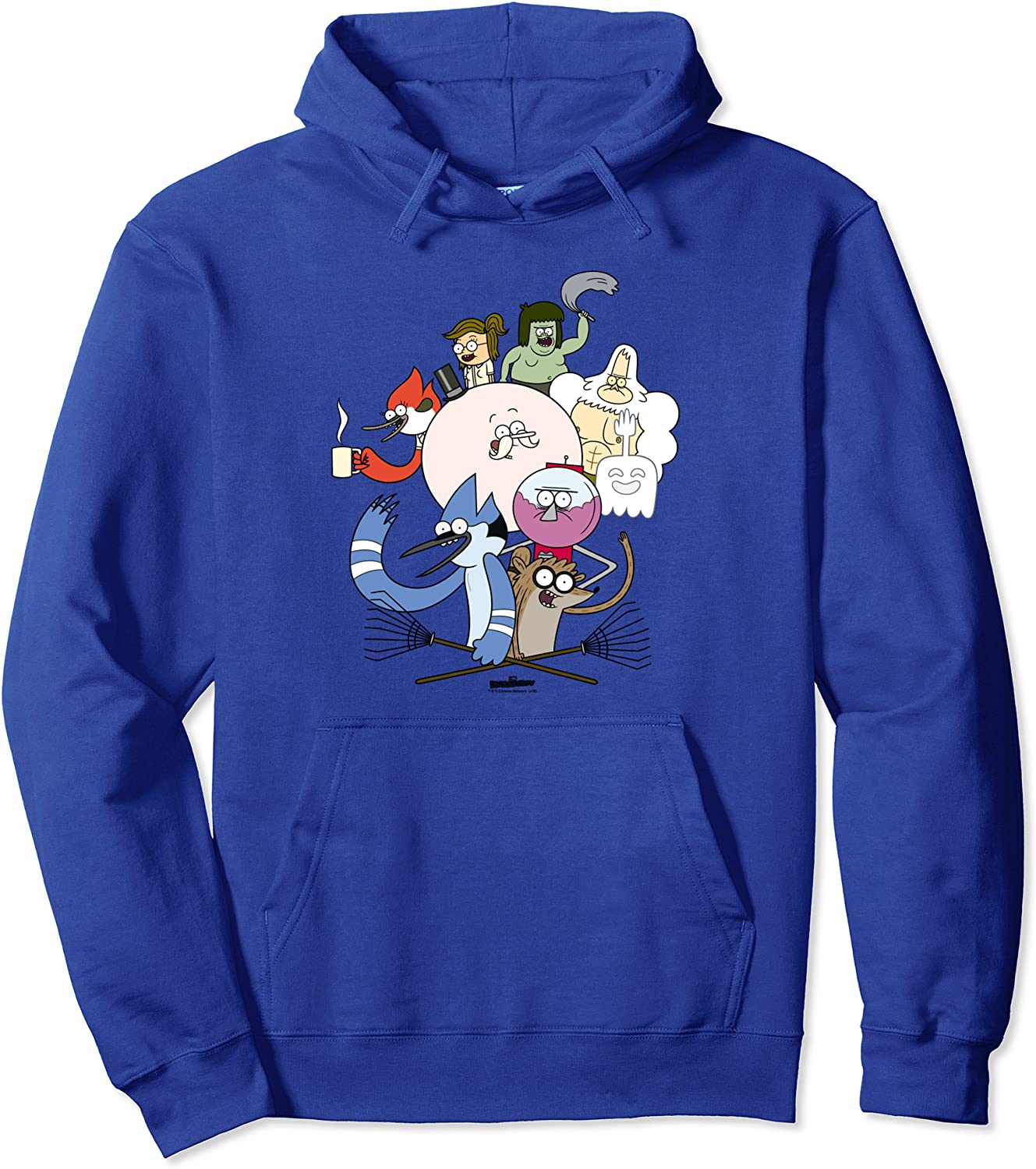 Regular Show Regular Cast Pullover Hoodie