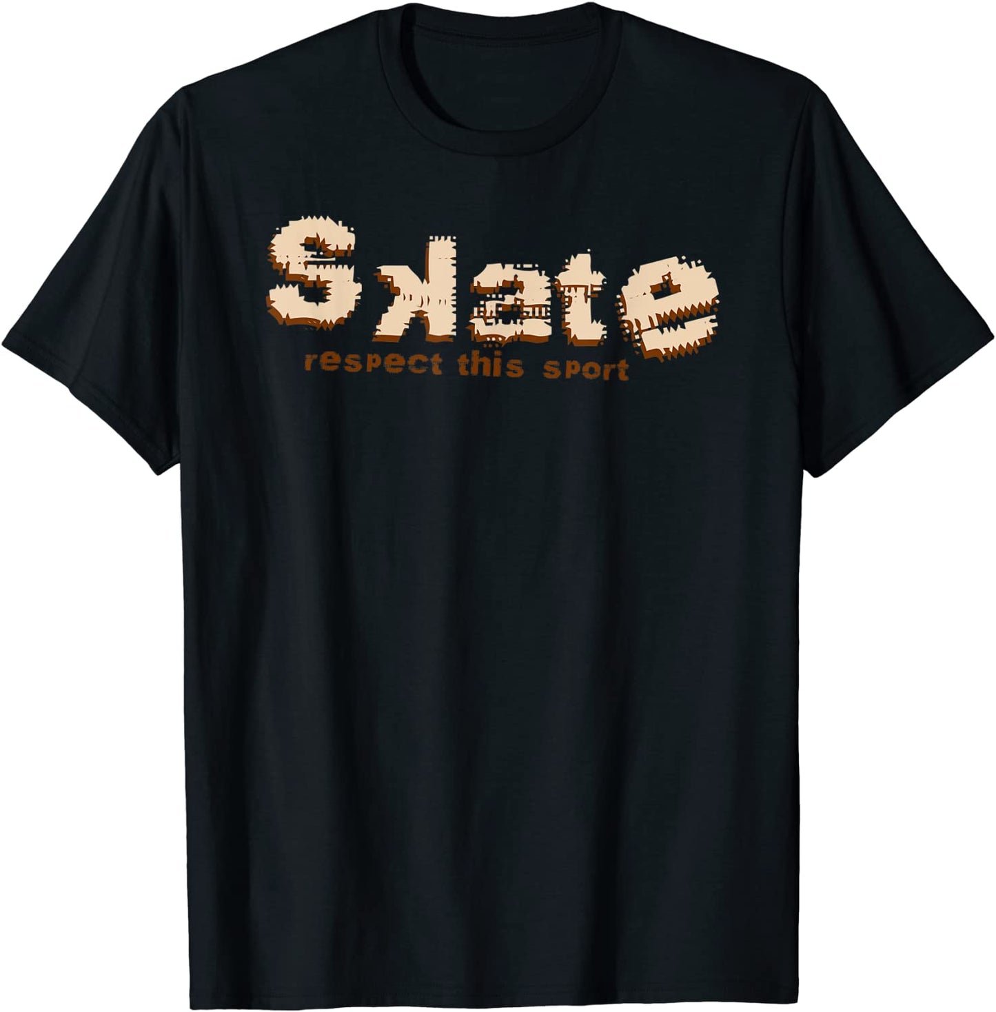Graphic Skate Respect This Sport Skateboarding T-Shirt