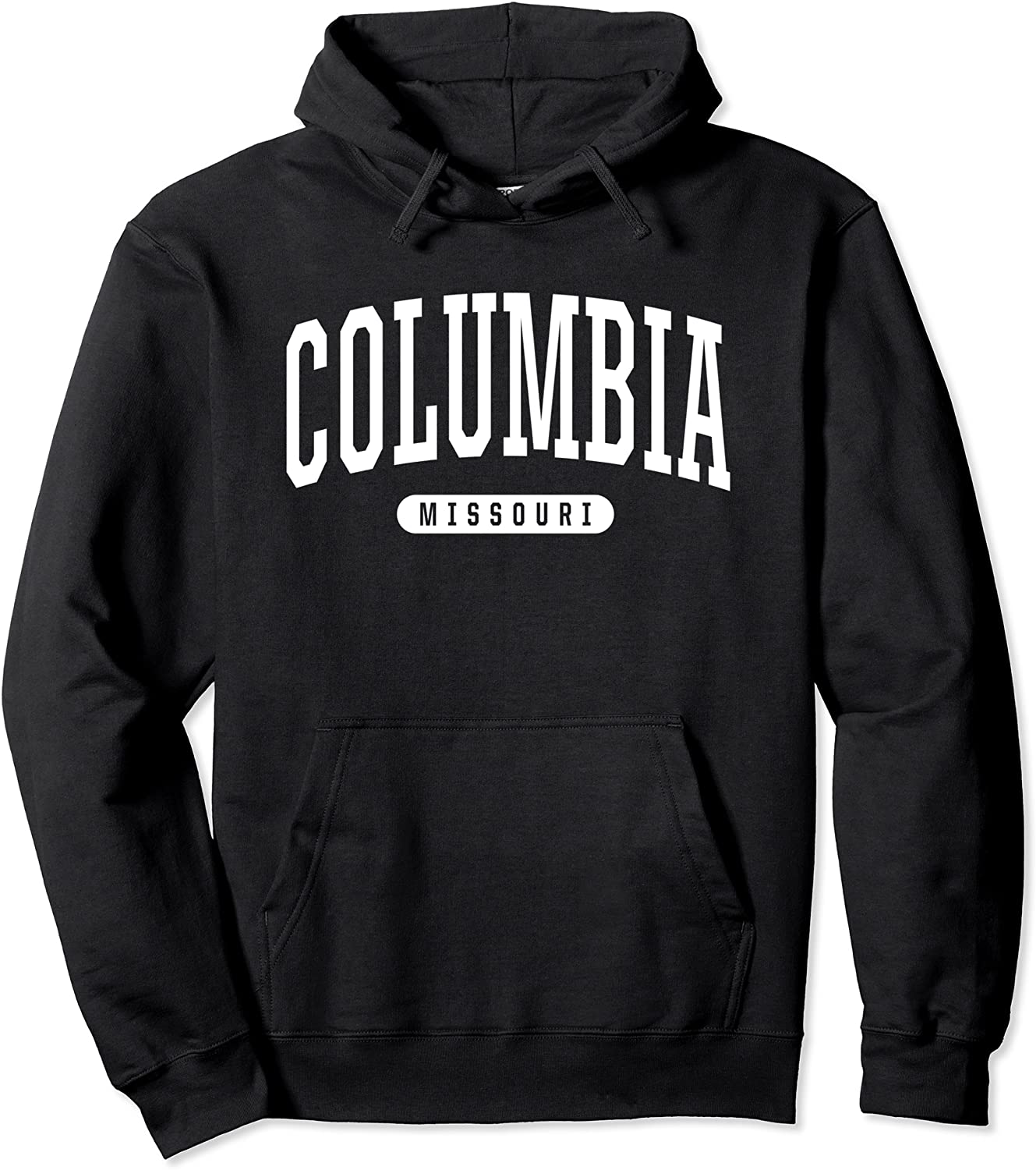 Columbia Hoodie Sweatshirt College University Style MO USA