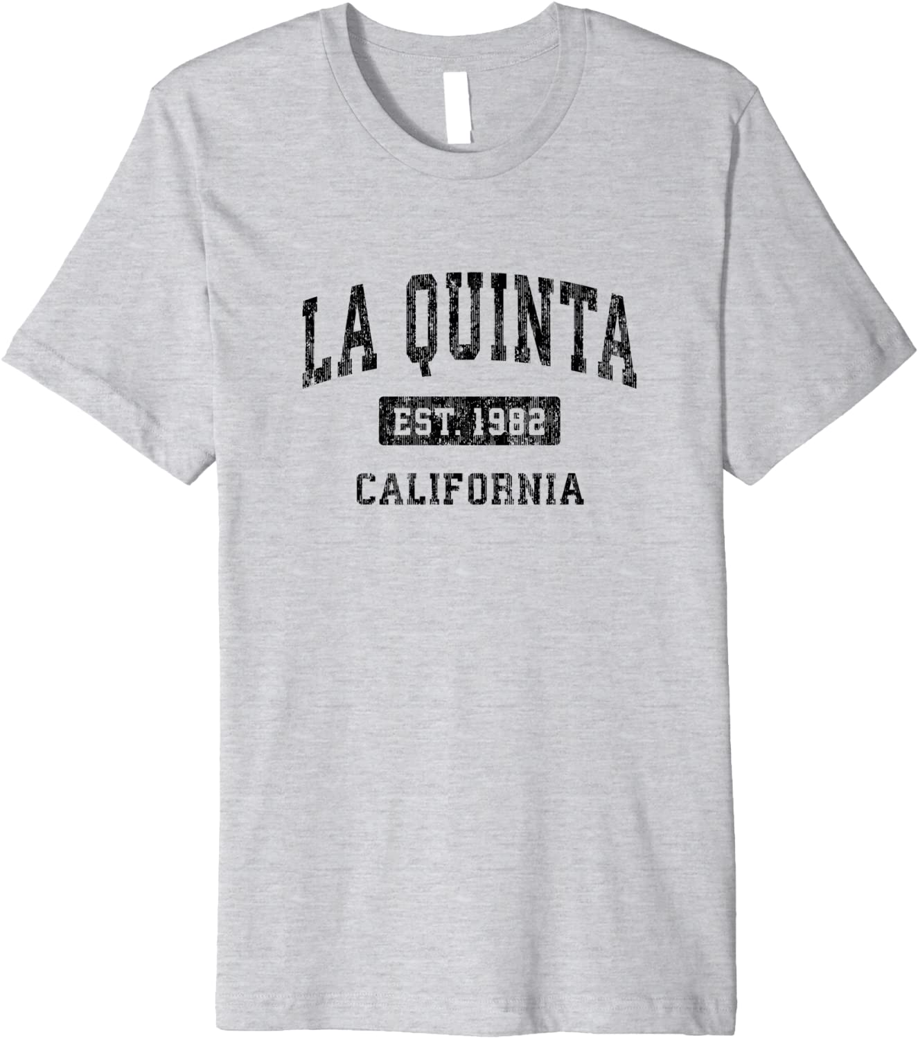 Mens La Quinta California CA Vintage Sports Design Black Design Premium T-Shirt