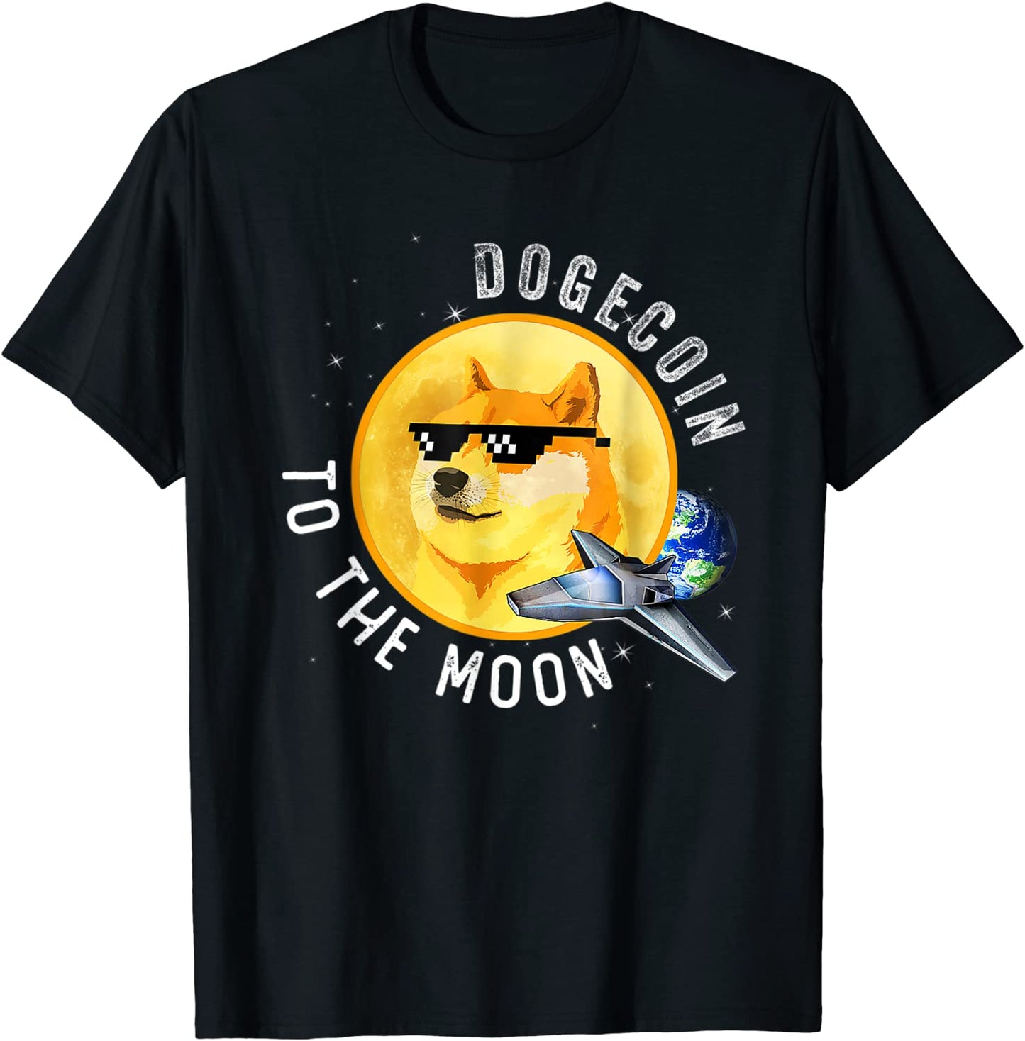 Dogecoin Crypto Shirt Doge Coin Holder Crypto To The Moon T-Shirt