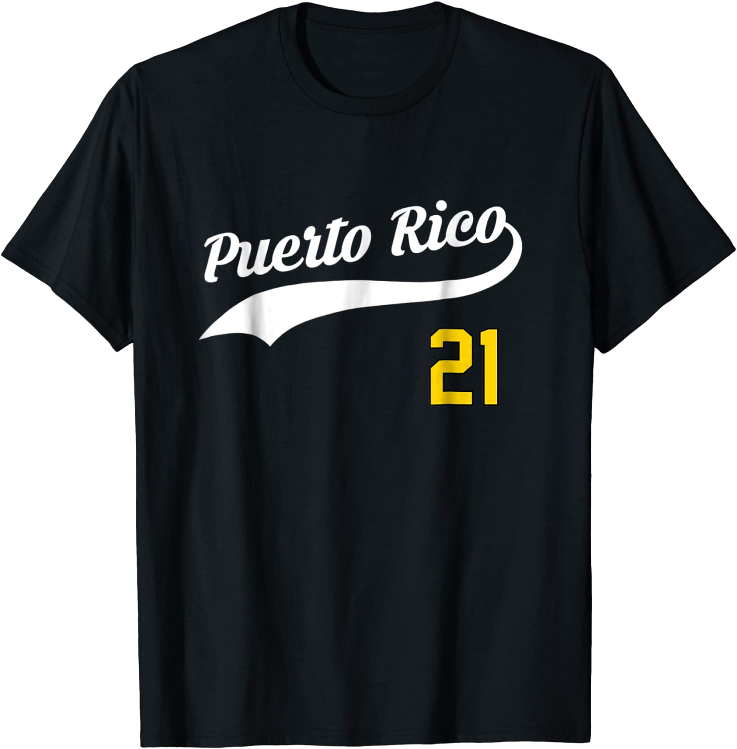 Puerto Rico Baseball 21 T-Shirt for Santurce Baseball Fans