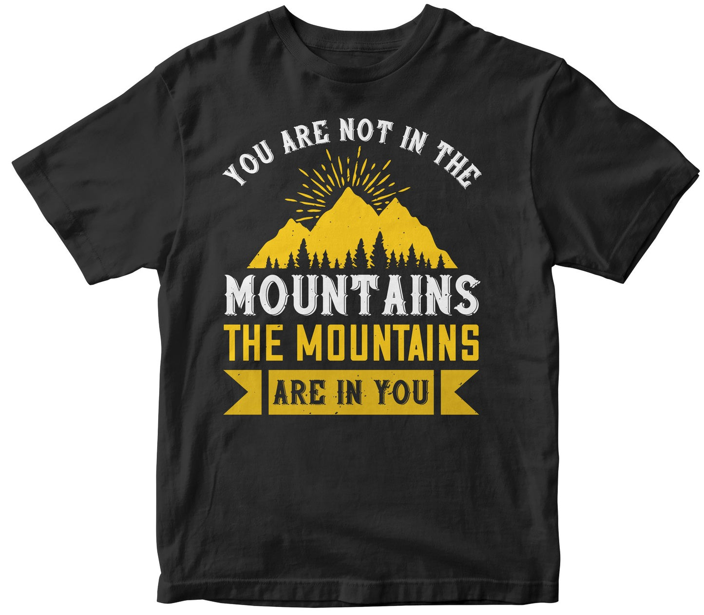 You Are Not In The Mountains. The Mountains Are In You