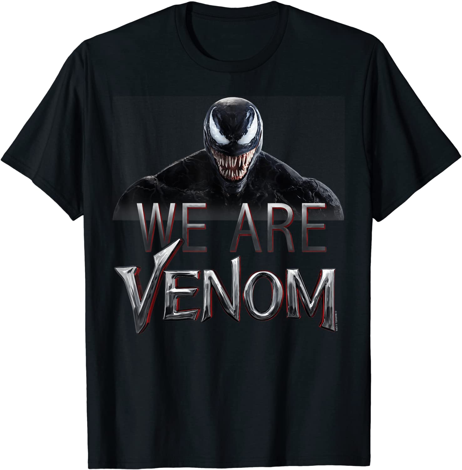 Marvel Venom We Are Venom Big Grin T-Shirt