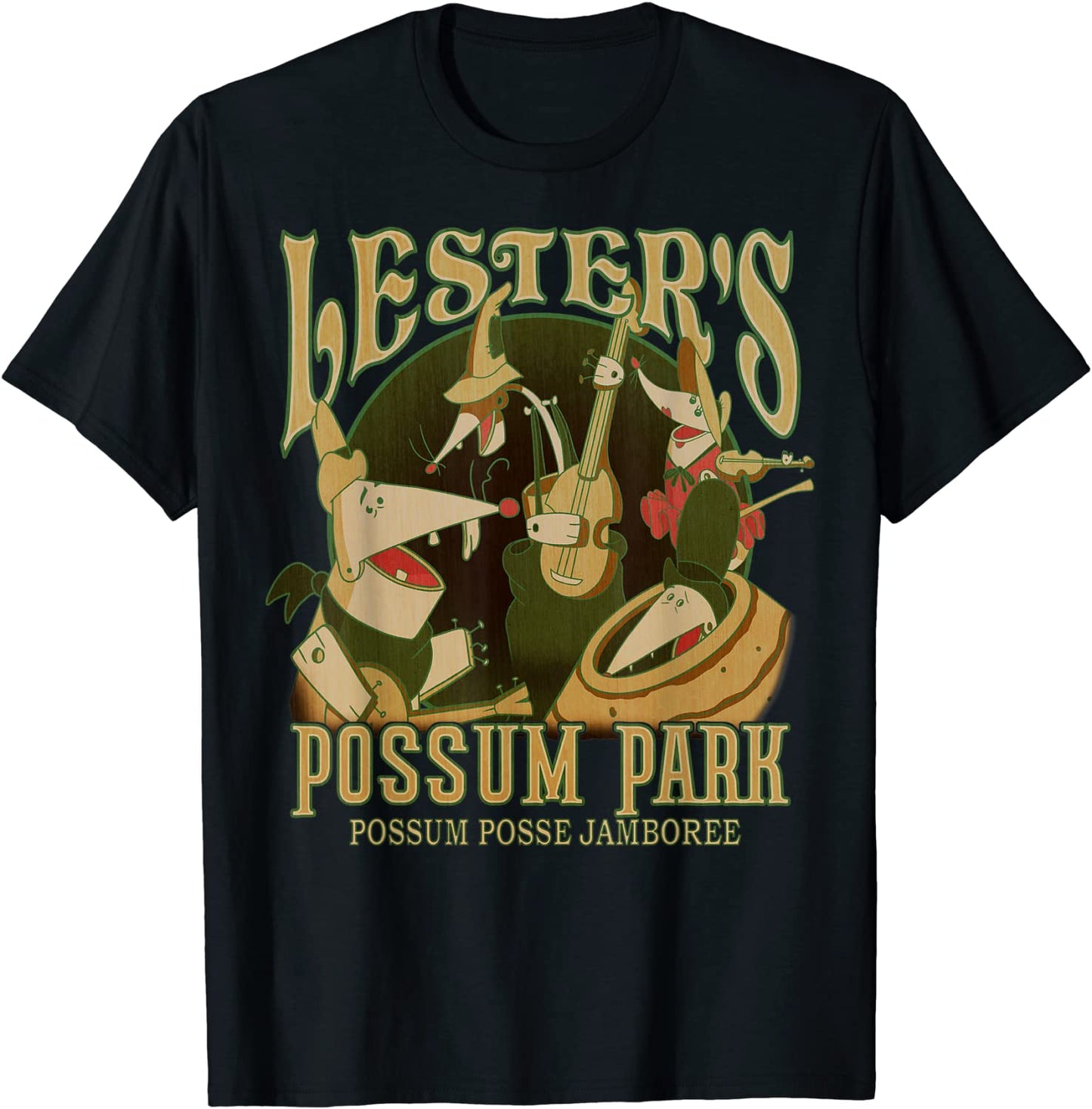 Disney A Goofy Movie Lesters Possum Park T-Shirt