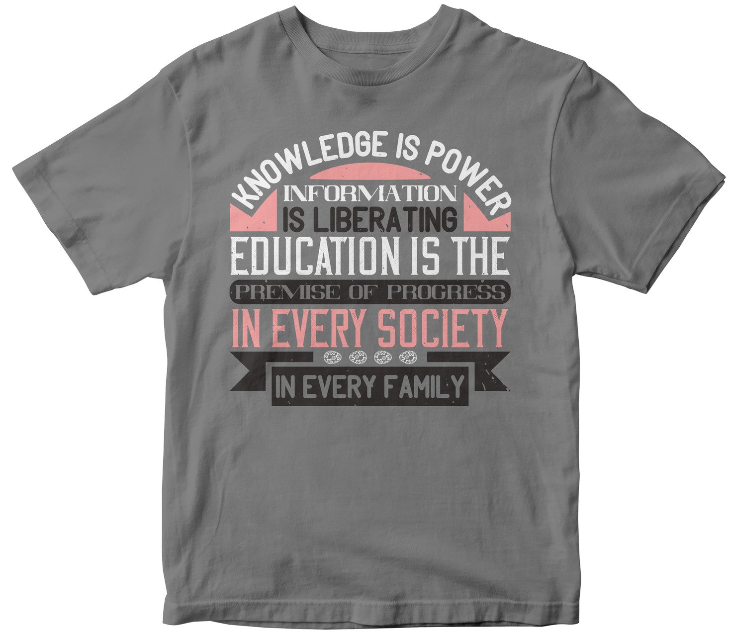 Knowledge Is Power. Information Is Liberating. Education Is The Premise Of Progress, In Every Society, In Every Family-0