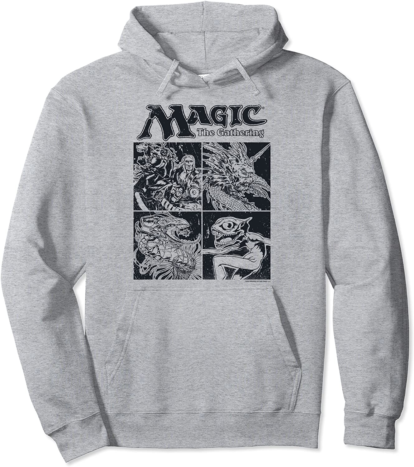 Magic The Gathering Creature Box Up Pullover Hoodie