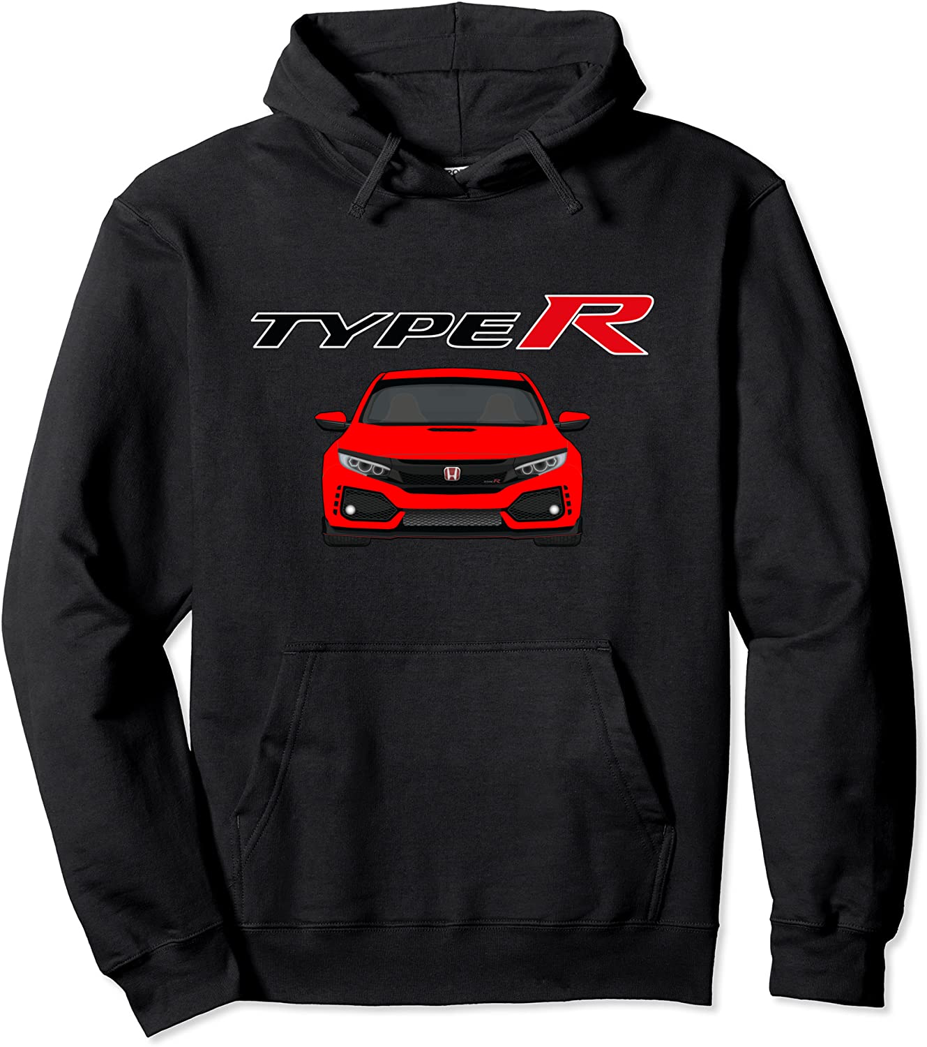 FK8 Type R Rallye Red Pullover Hoodie