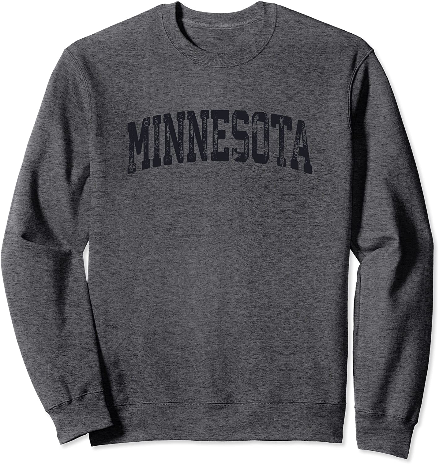 Vintage Minnesota Crewneck Sweatshirt College Style Sports U