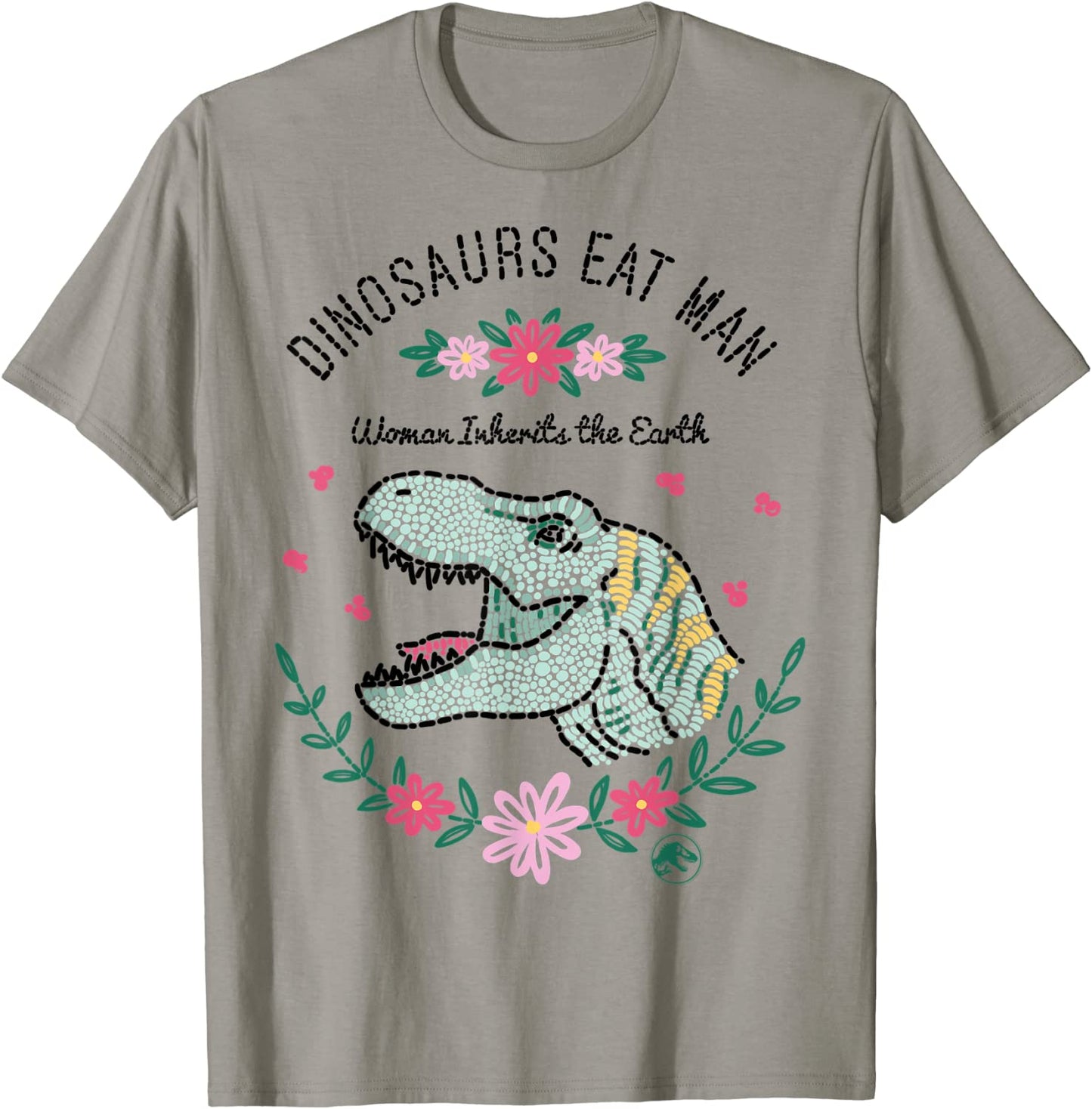 Jurassic Park Dinos Eat Man Women Inherit The Earth T-Shirt