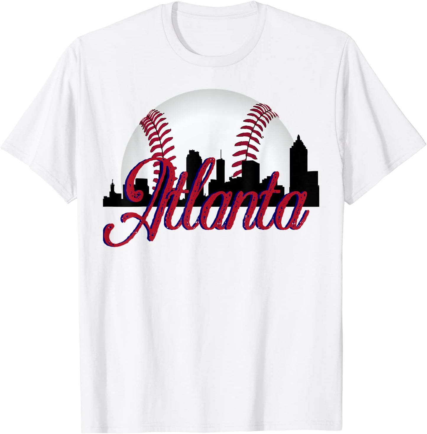 Atlanta Baseball Fan Sports Fan T-Shirt