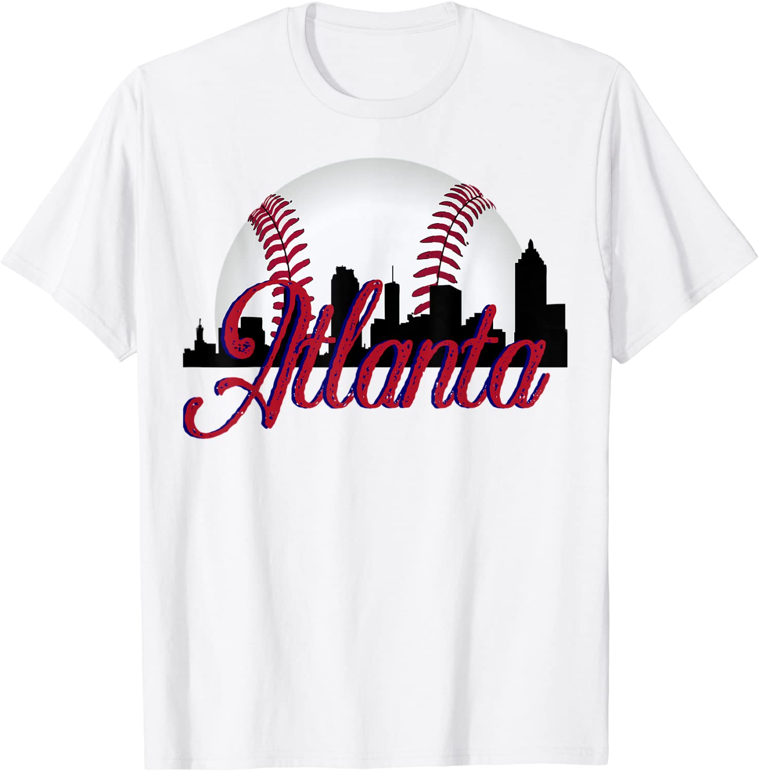 Atlanta Baseball Fan Sports Fan T-Shirt