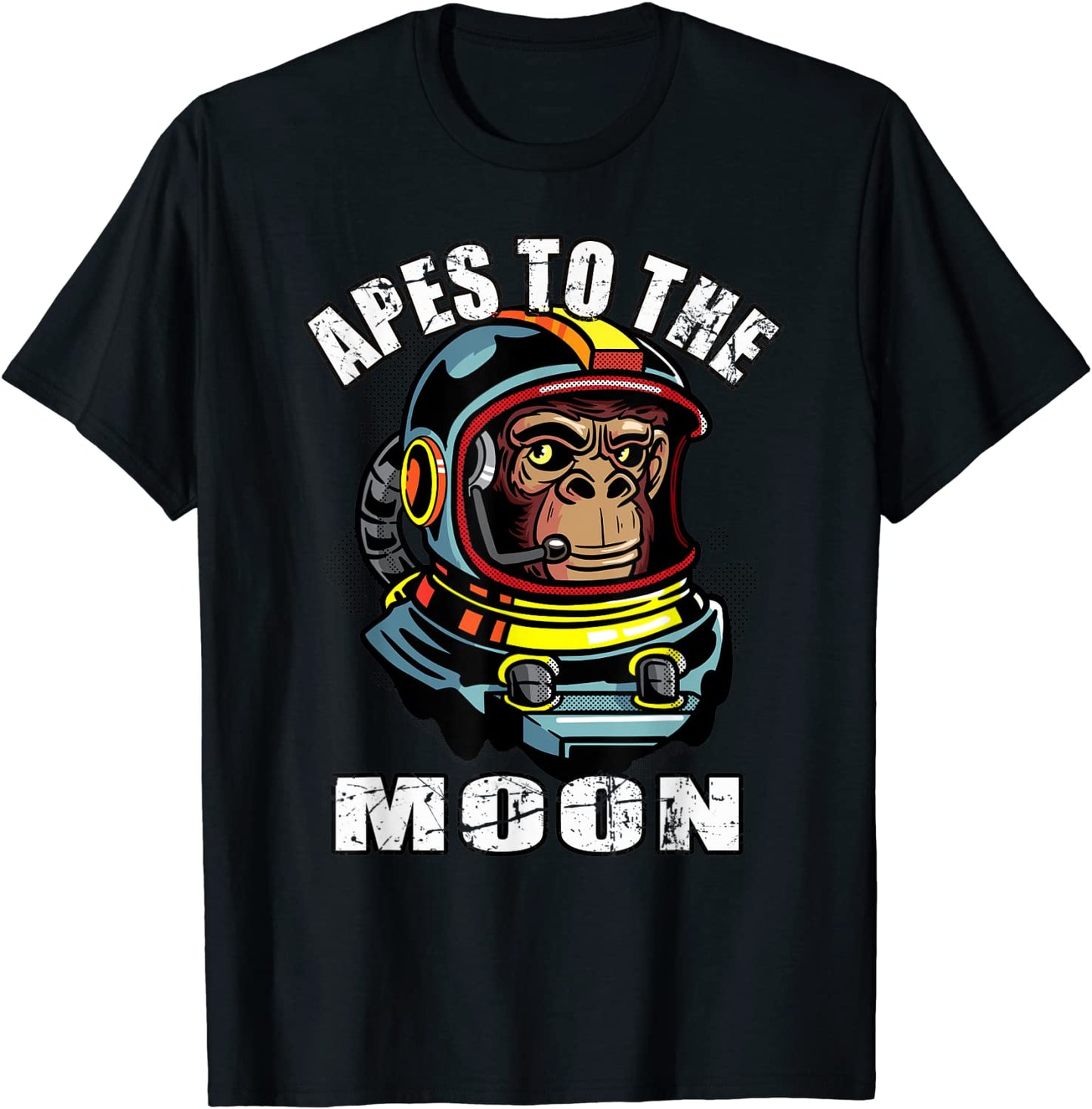 Apes to the Moon HODL Apes together strong Diamonds Hands T-Shirt