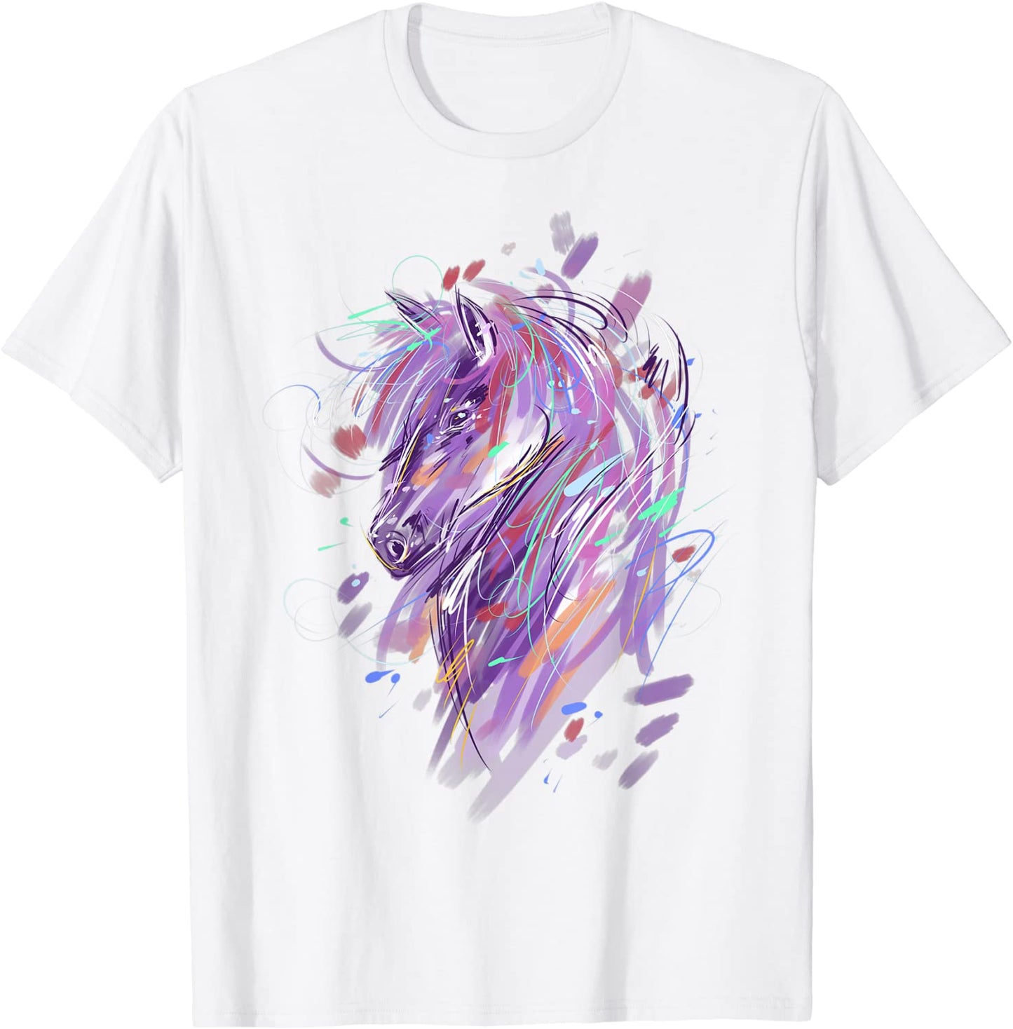 Horse Shirt Women Girls Horseback Riding Horse Lover T-Shirt