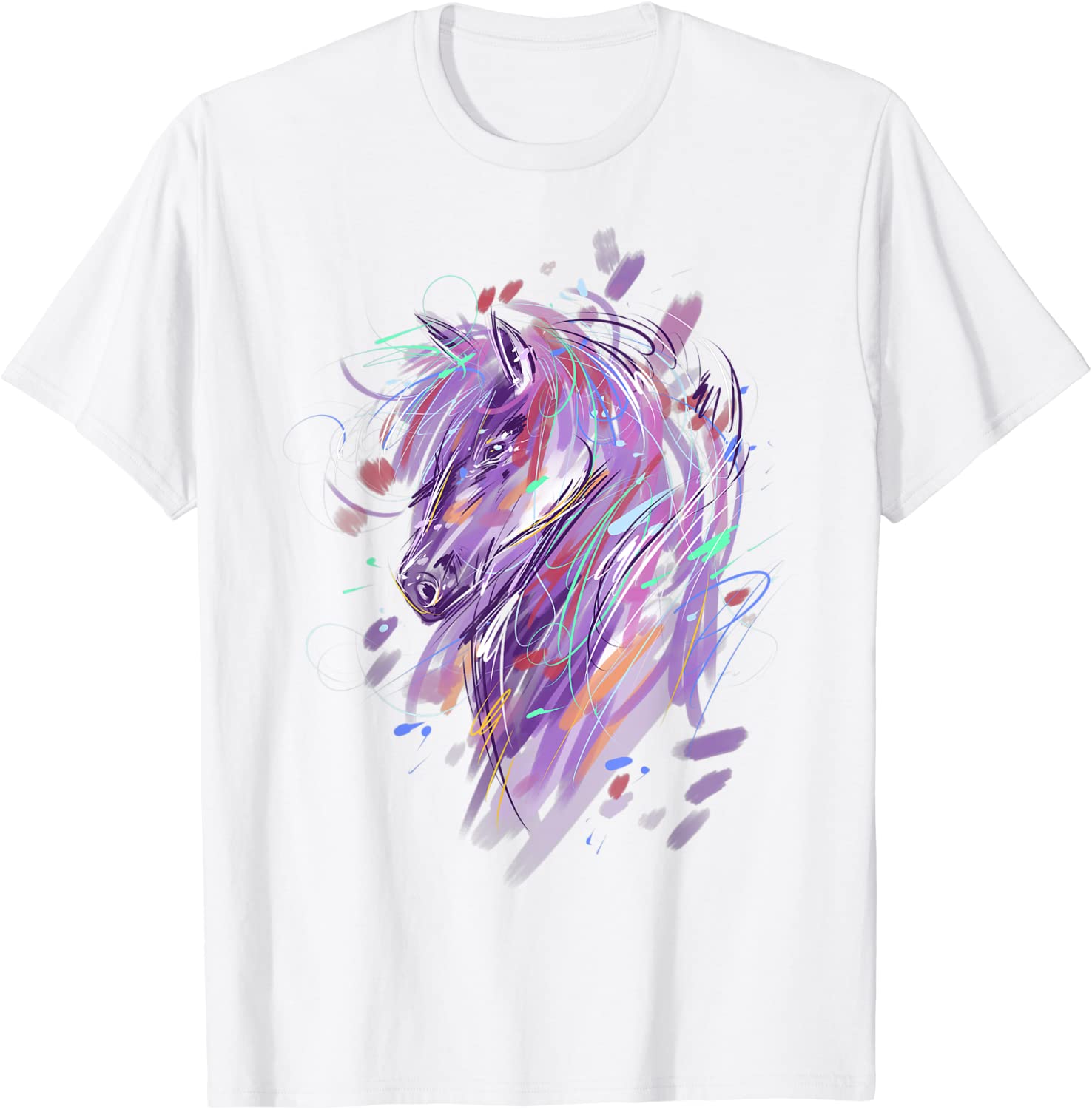 Horse Shirt Women Girls Horseback Riding Horse Lover T-Shirt