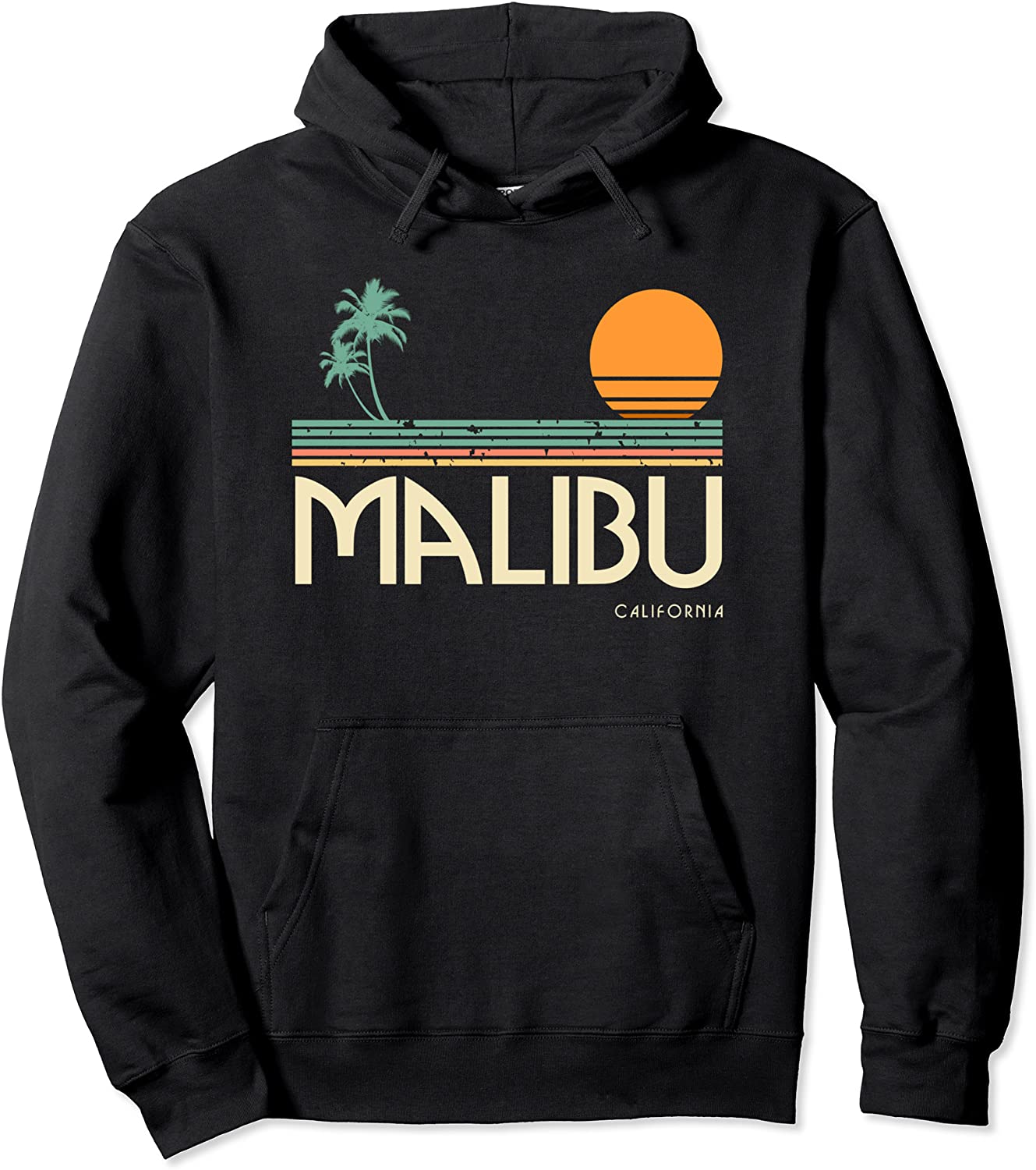 Vintage Malibu California Hoodie