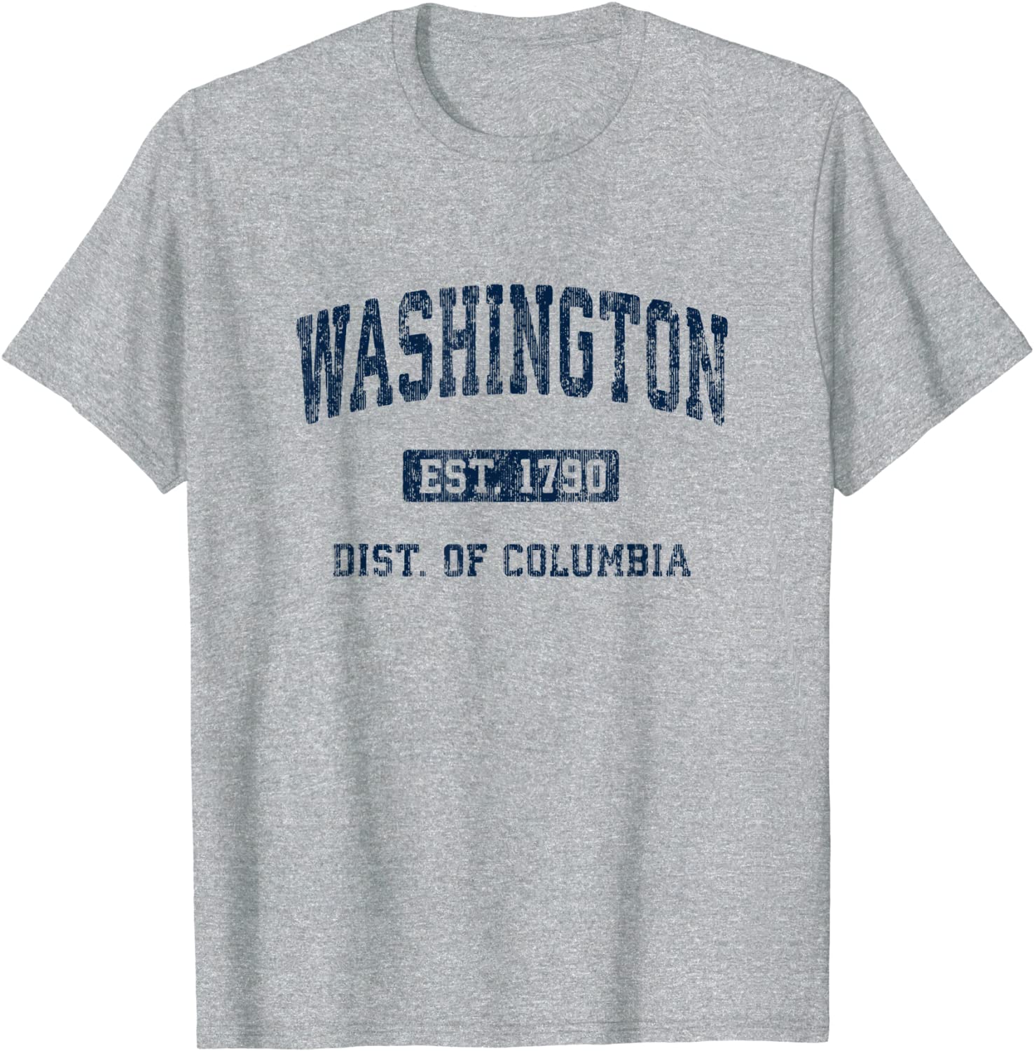 Washington DC Vintage Athletic Sports Design T-Shirt