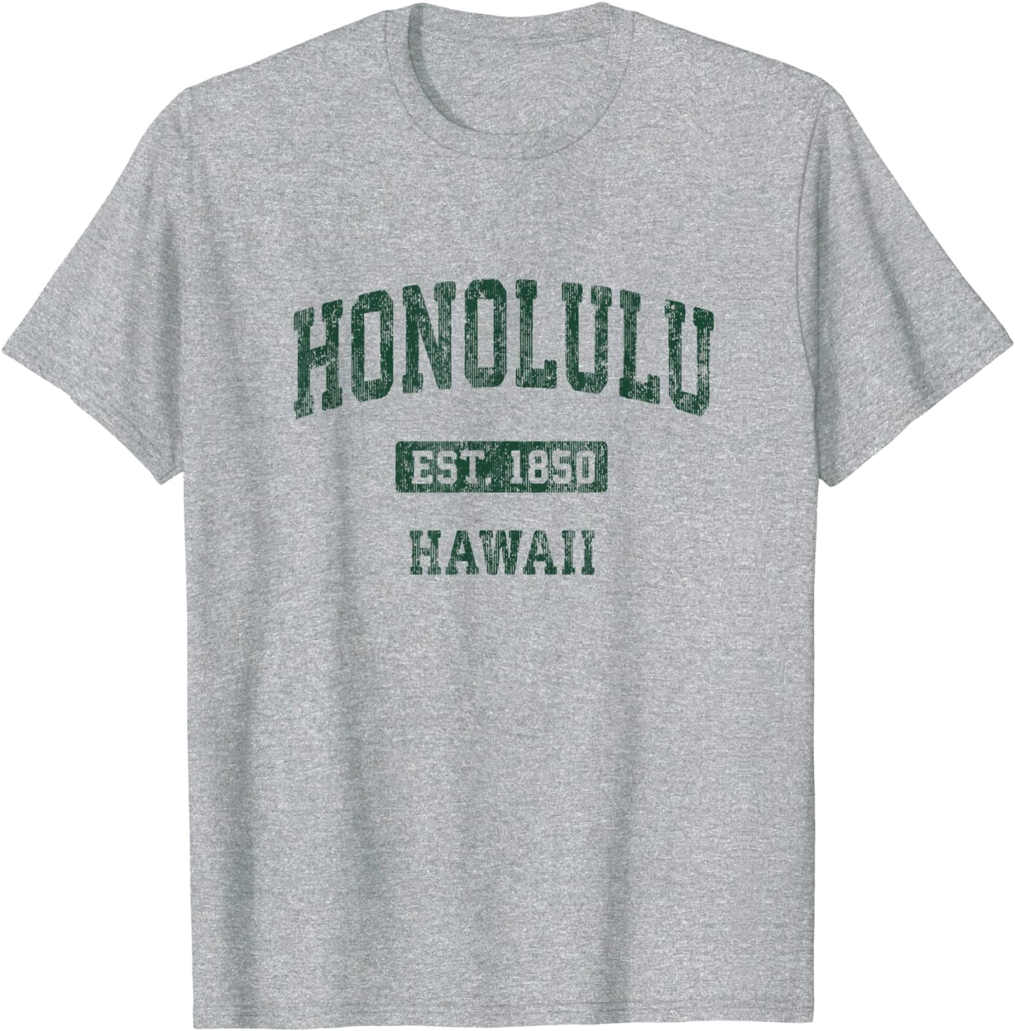 Honolulu Hawaii HI Vintage Athletic Sports Design T-Shirt